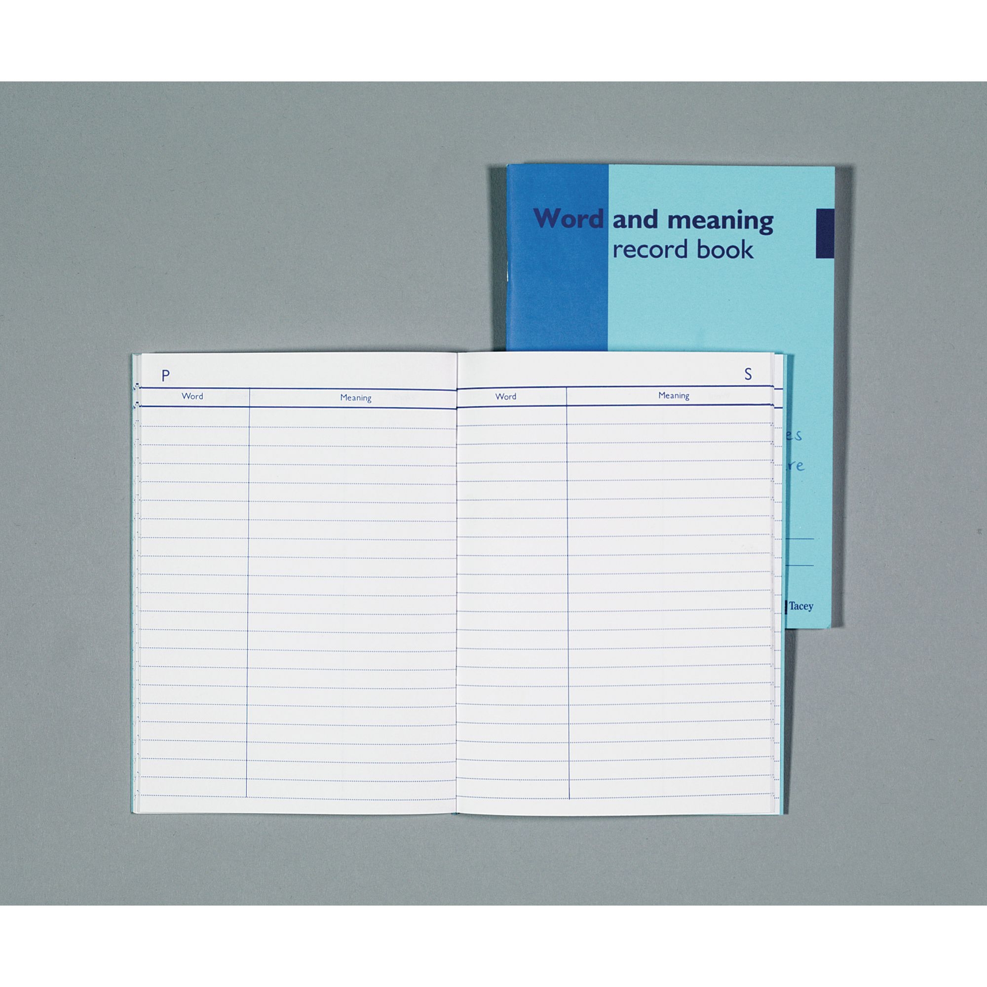 Word and Meaning Record Book