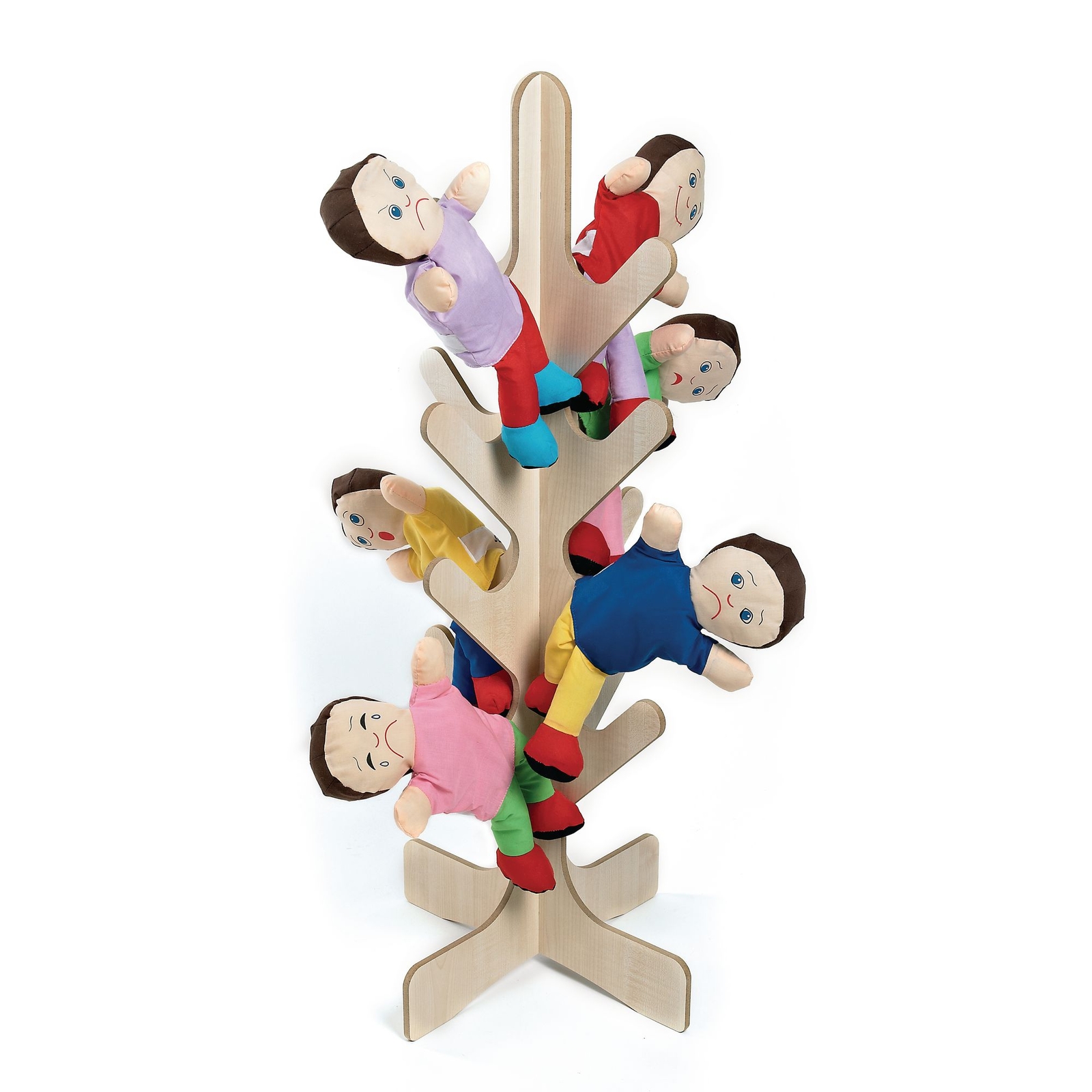 Natural Wooden Puppet Tidy Tree - 890 x 280mm - Each