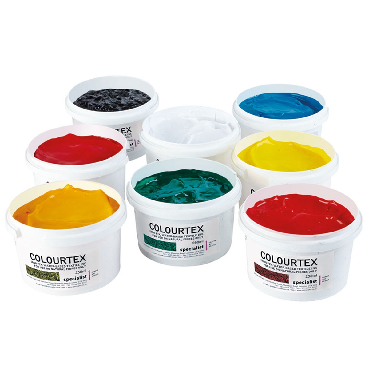 Colourtex Specialist Crafts Colourtex Assortment. Set of 8 | TM2940999 | Findel Dryad