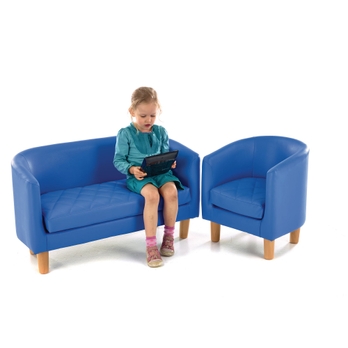 Kids Tub Sofa Blue Findel International