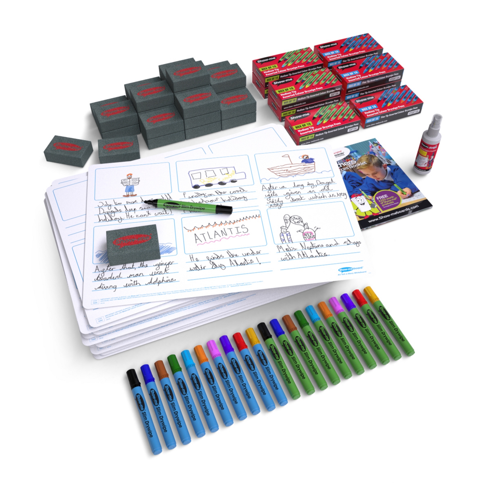 Show Me Tell-a-Story Boards Classpack (25)
