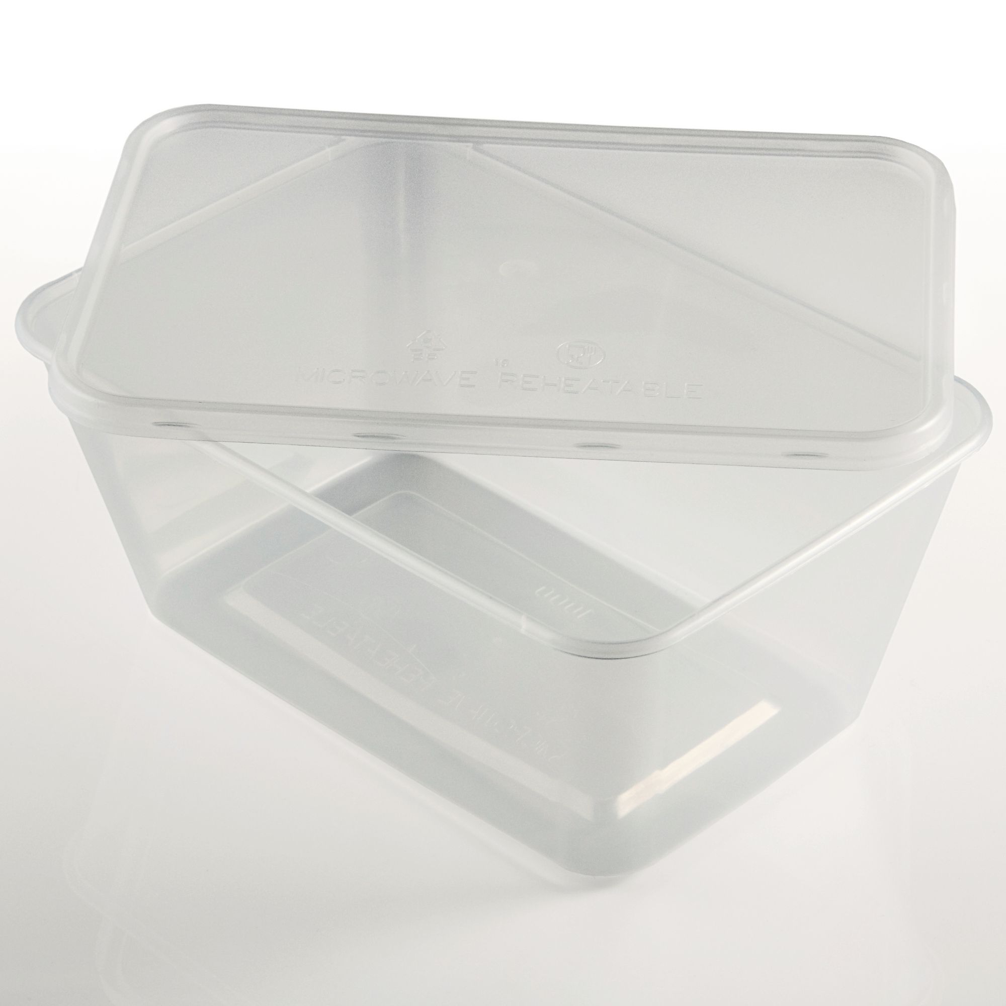 Microwave Containers - 1 litre - G267819 | GLS Educational Supplies
