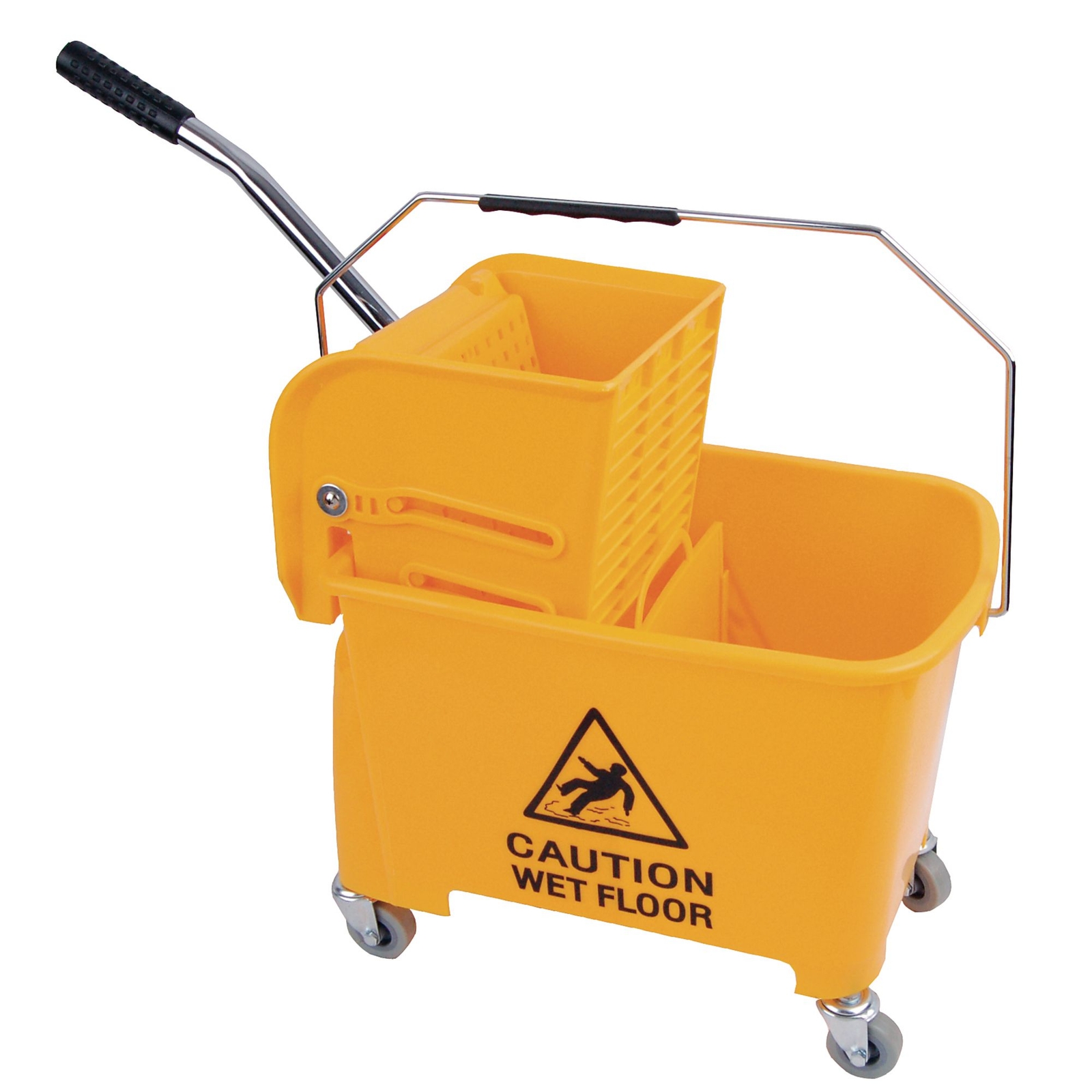 Classmates Speedy Mop Bucket and Wringer - Yellow