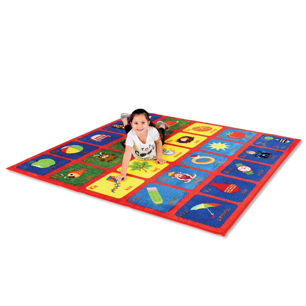 DRY377058 Alphabet Square Carpet Findel Dryad UAE