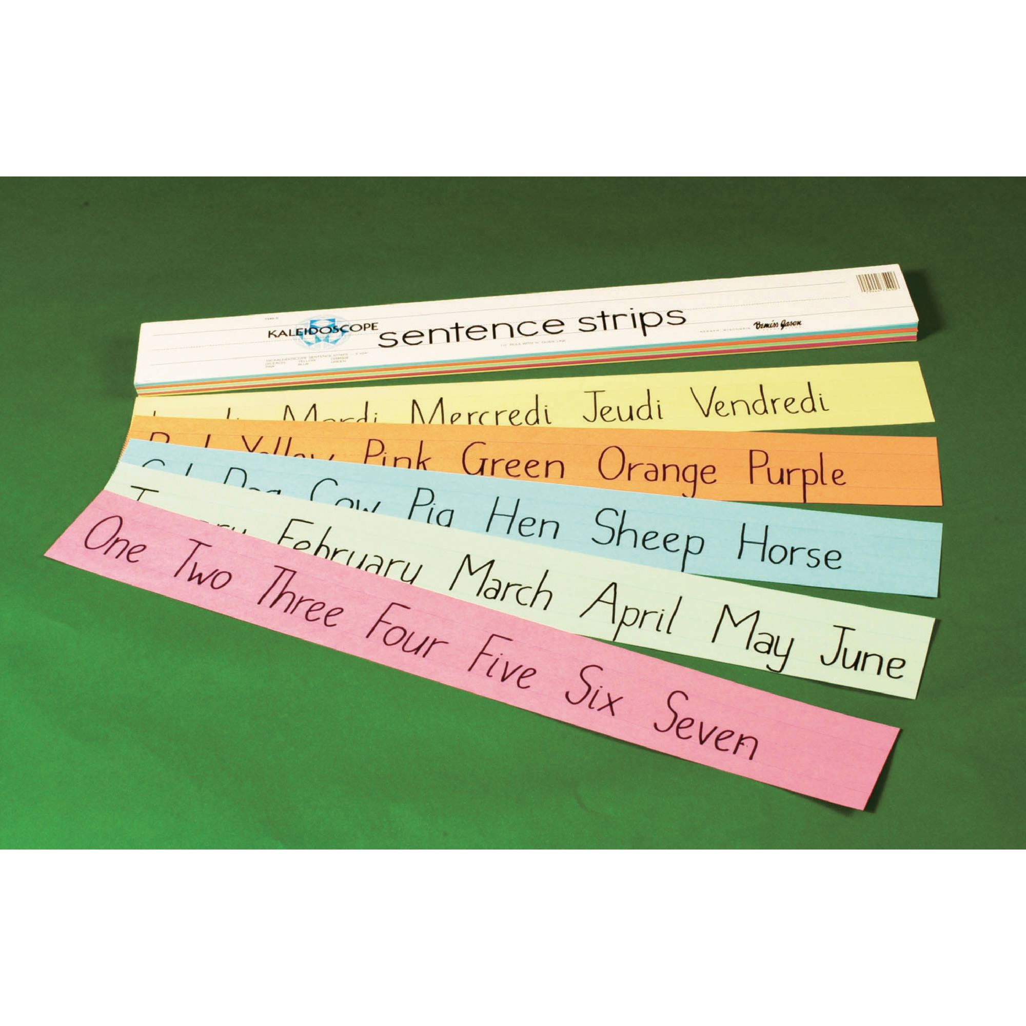 Sentence Strips Examples
