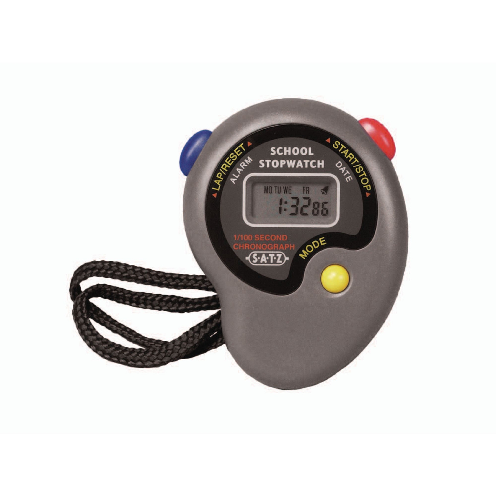 School Stopwatch - Grey - 60 x 80mm - Each