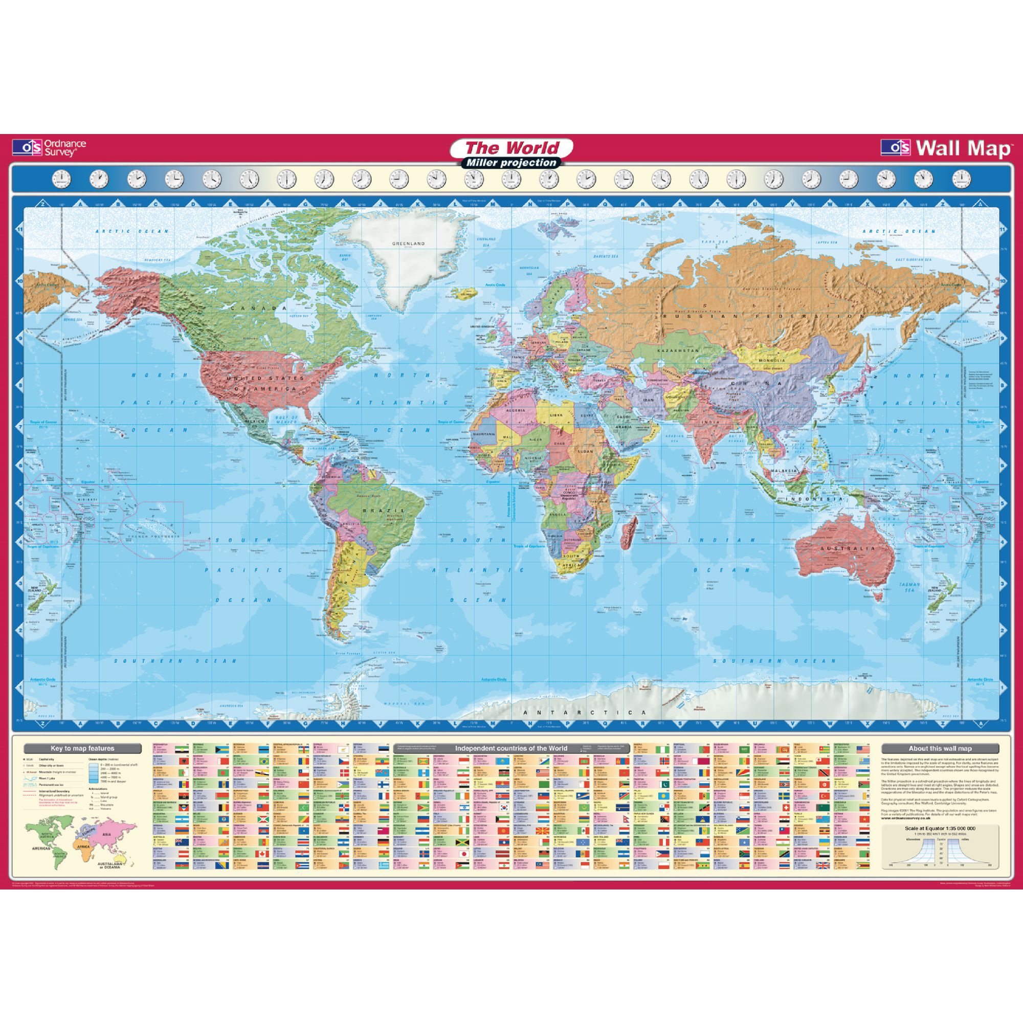 miller projection world map education world maps