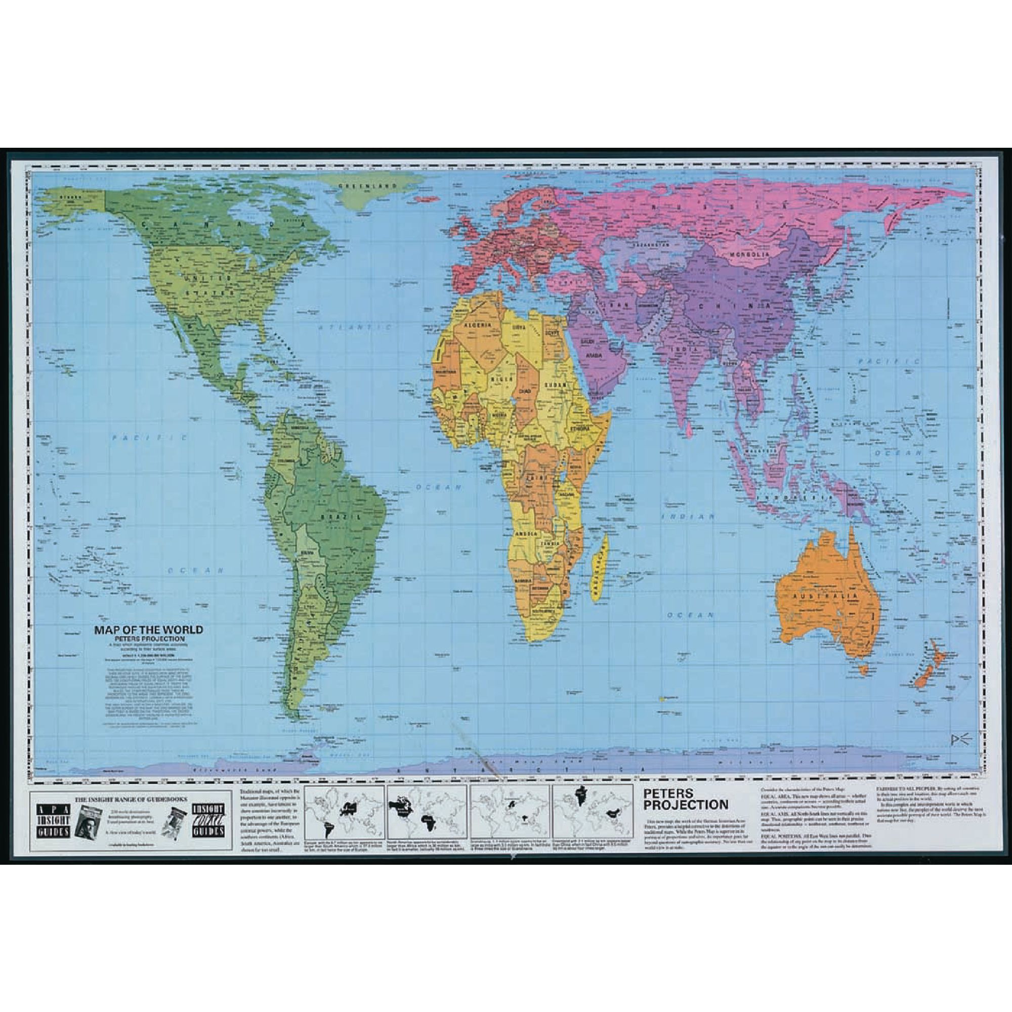 Peter's Projection Map | Findel Education