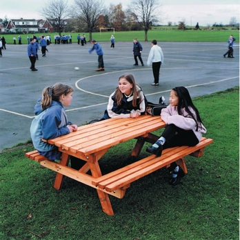 Cotswold Picnic Bench 8 Seater Findel International