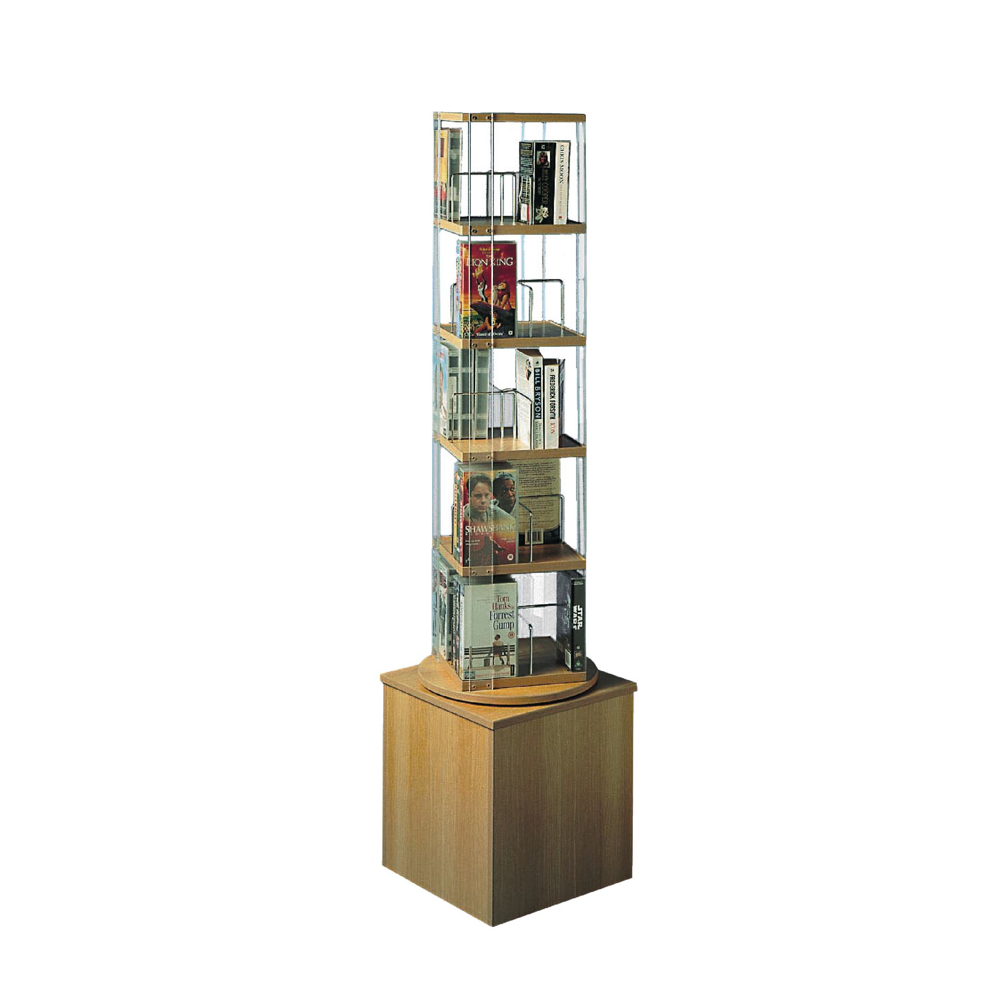 Adult Tower Paperback Spinner Beech