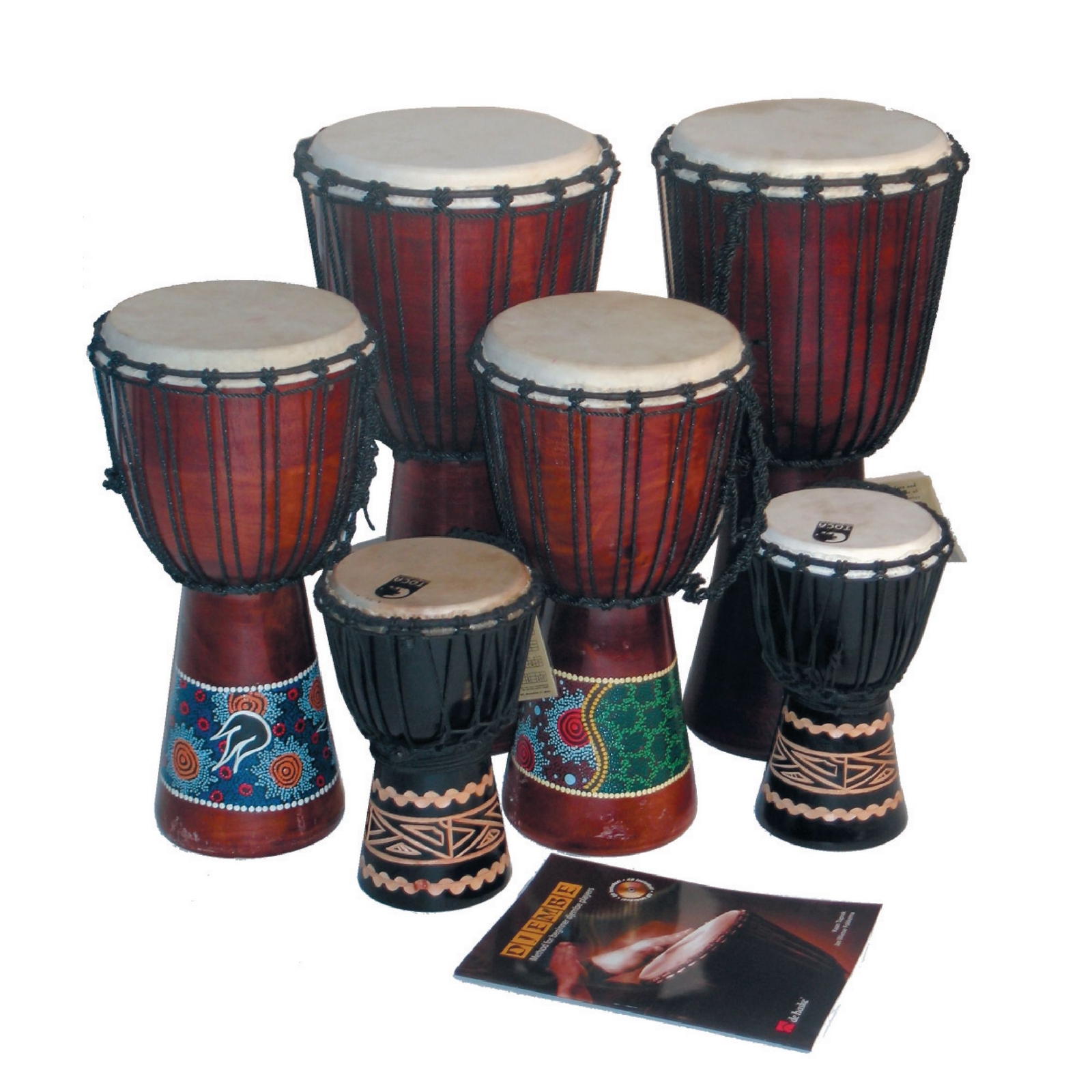 Djembe - Pack of 6