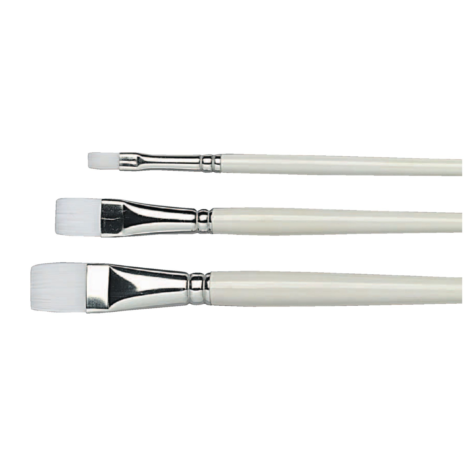 One Stroke White Synthetic Sable Brushes - 18mm (3/4")
