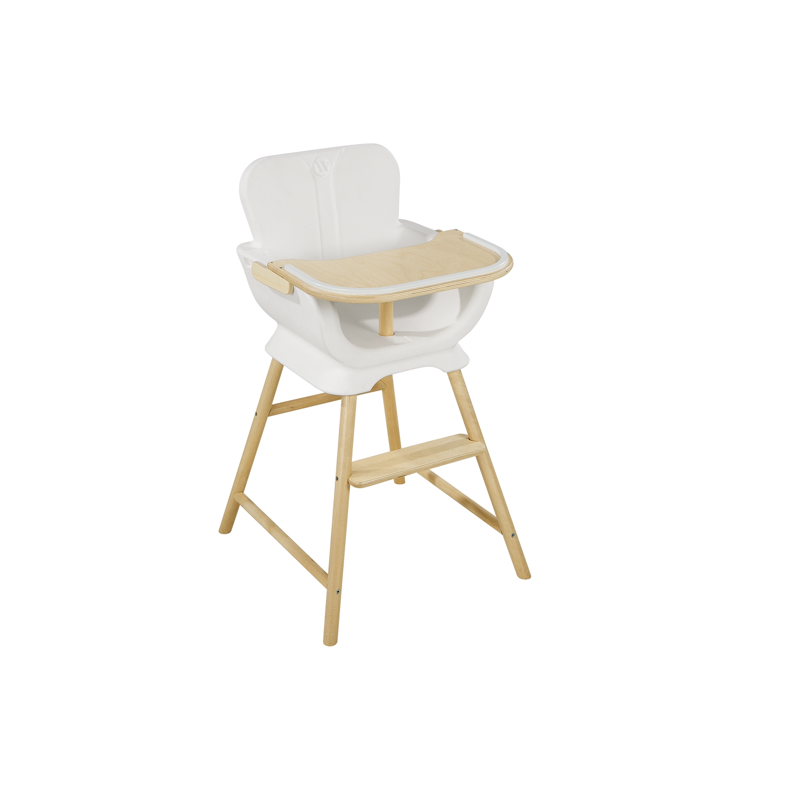 Igloo High Chair and Tray - White