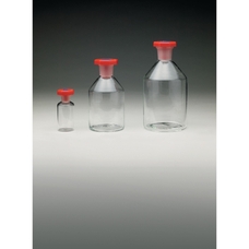 Clear Soda-Lime Glass Reagent Bottles with 'Polystop' Stoppers - 50mL - 14.5/23