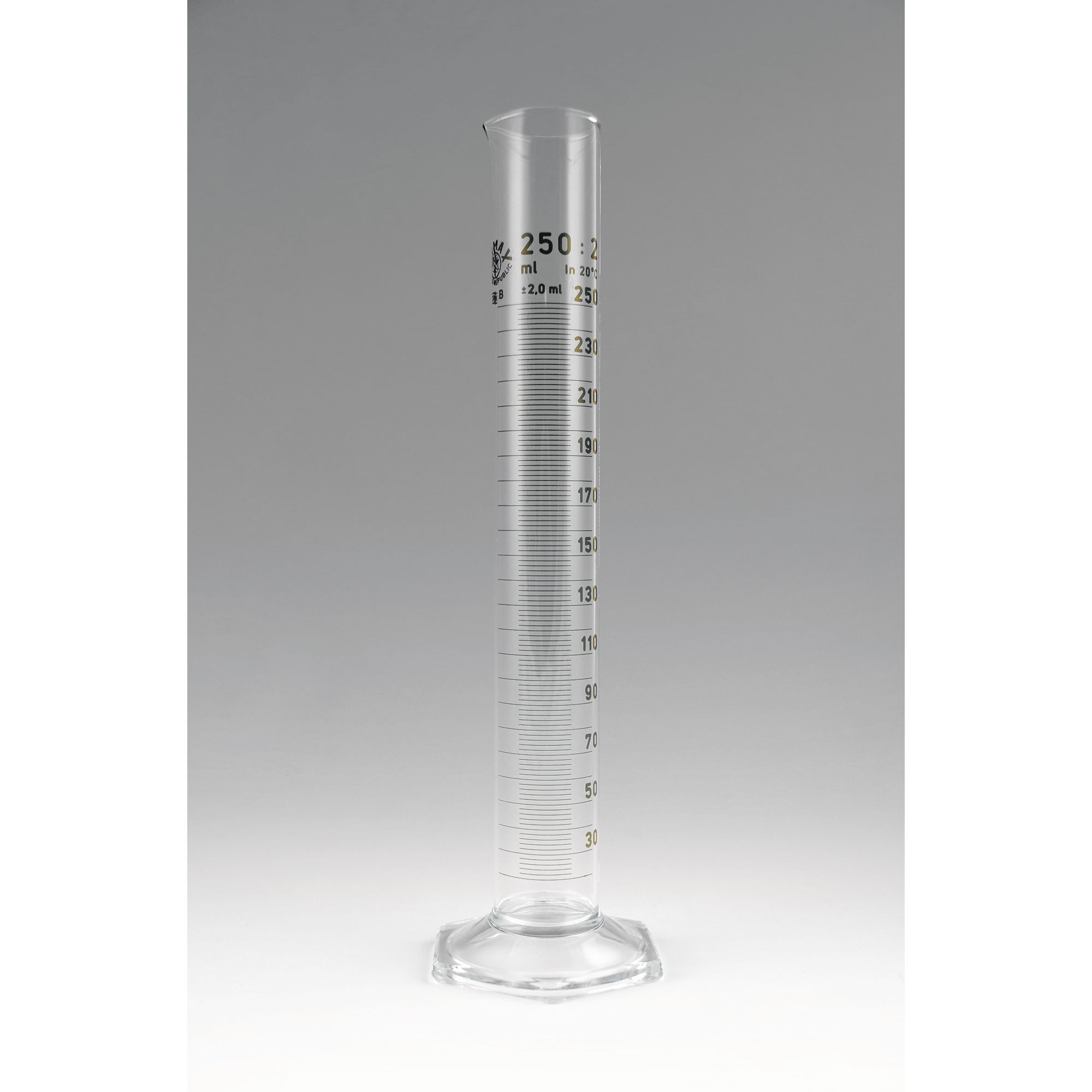 Measuring Cylinder Glass 10ml - Pack 10