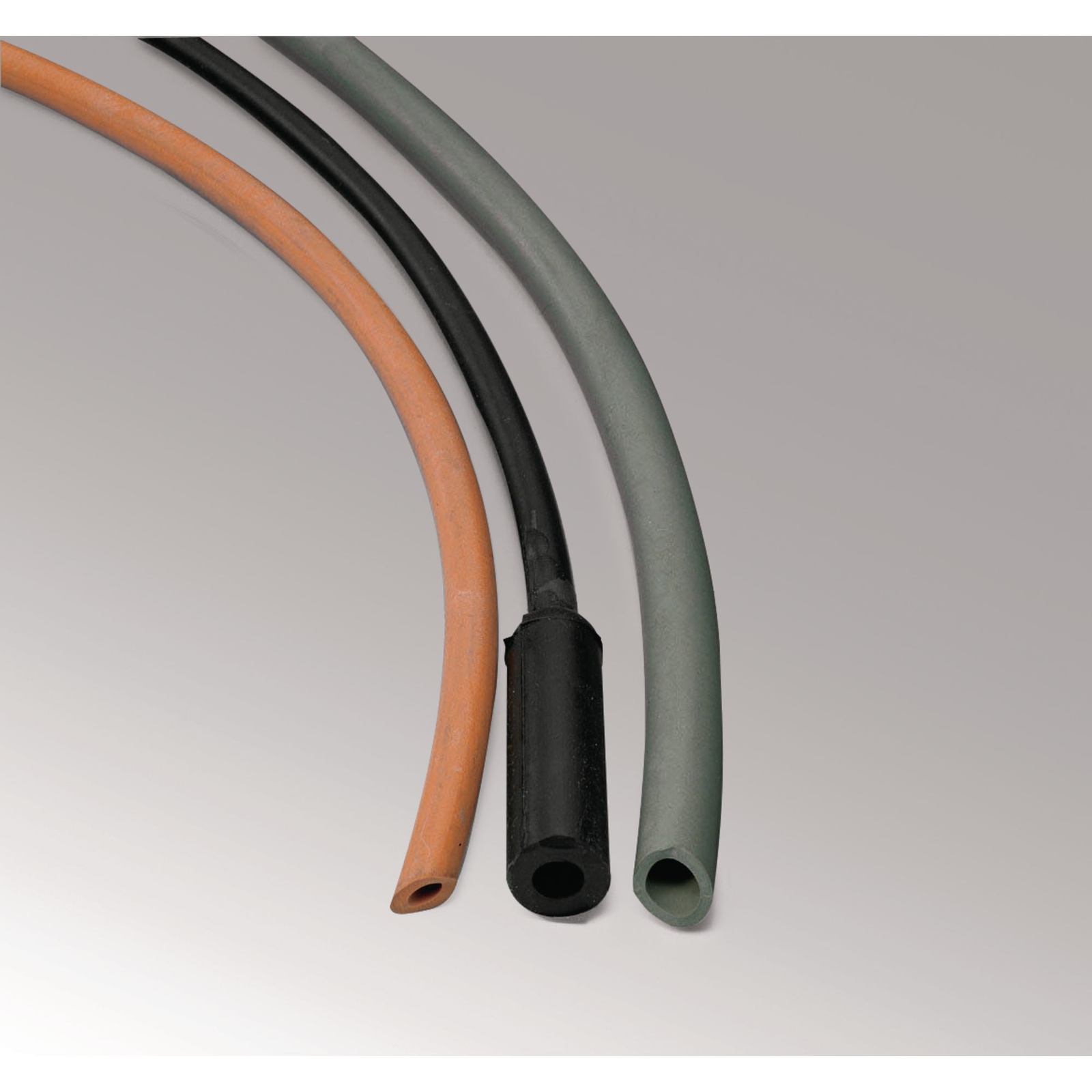 Black Neoprene Rubber Tubing (Butt Ended) - 600mm