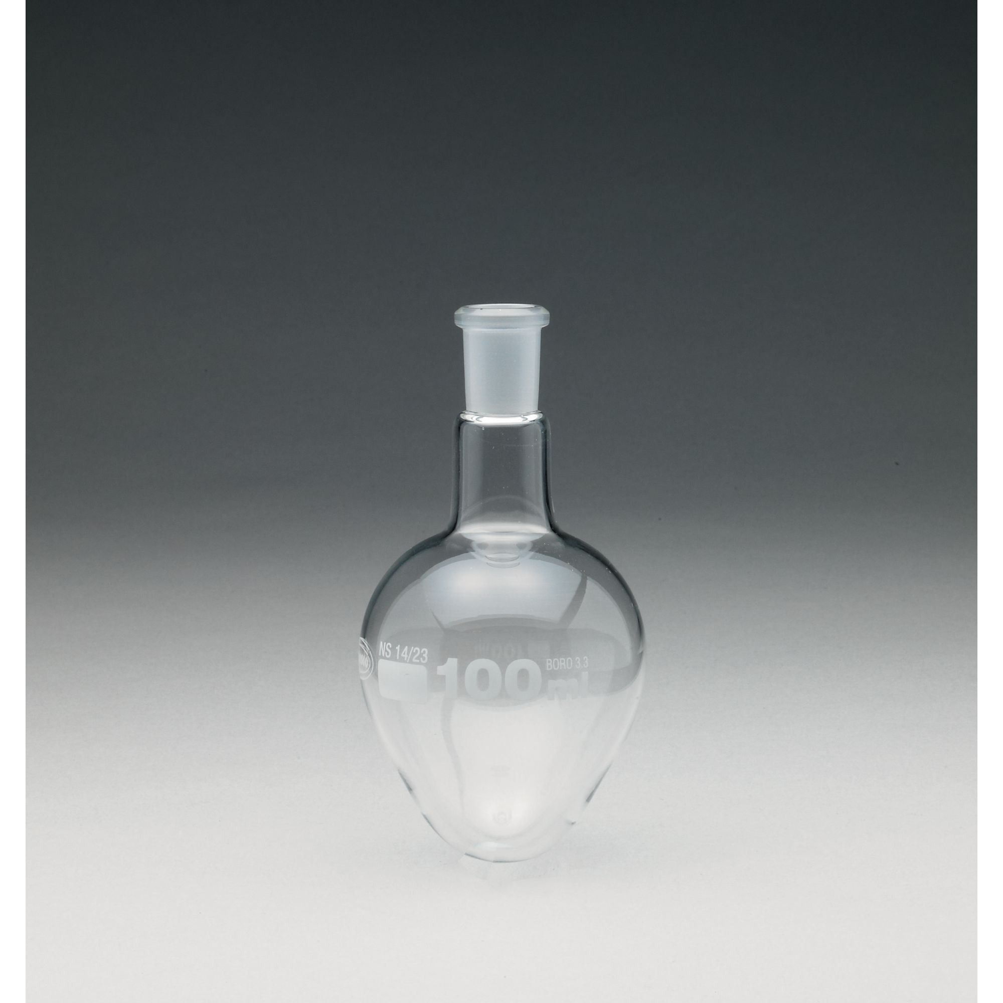 Pear Shaped Flasks Single Neck 100ml