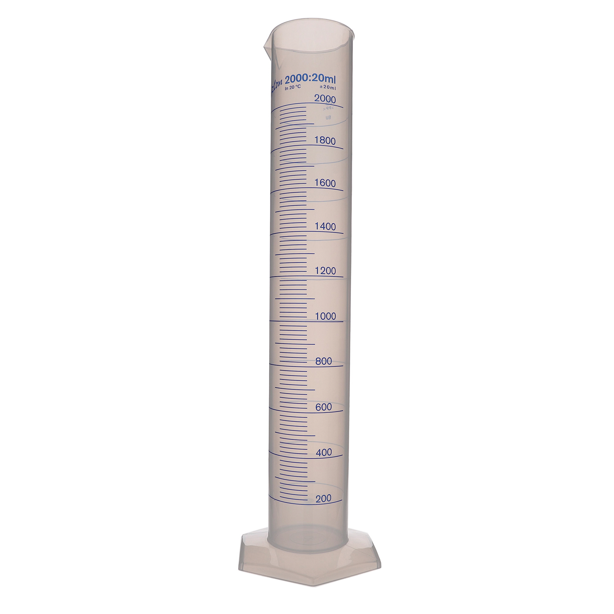 E8r06749 - Azlon Measuring Cylinder - 2000ml 