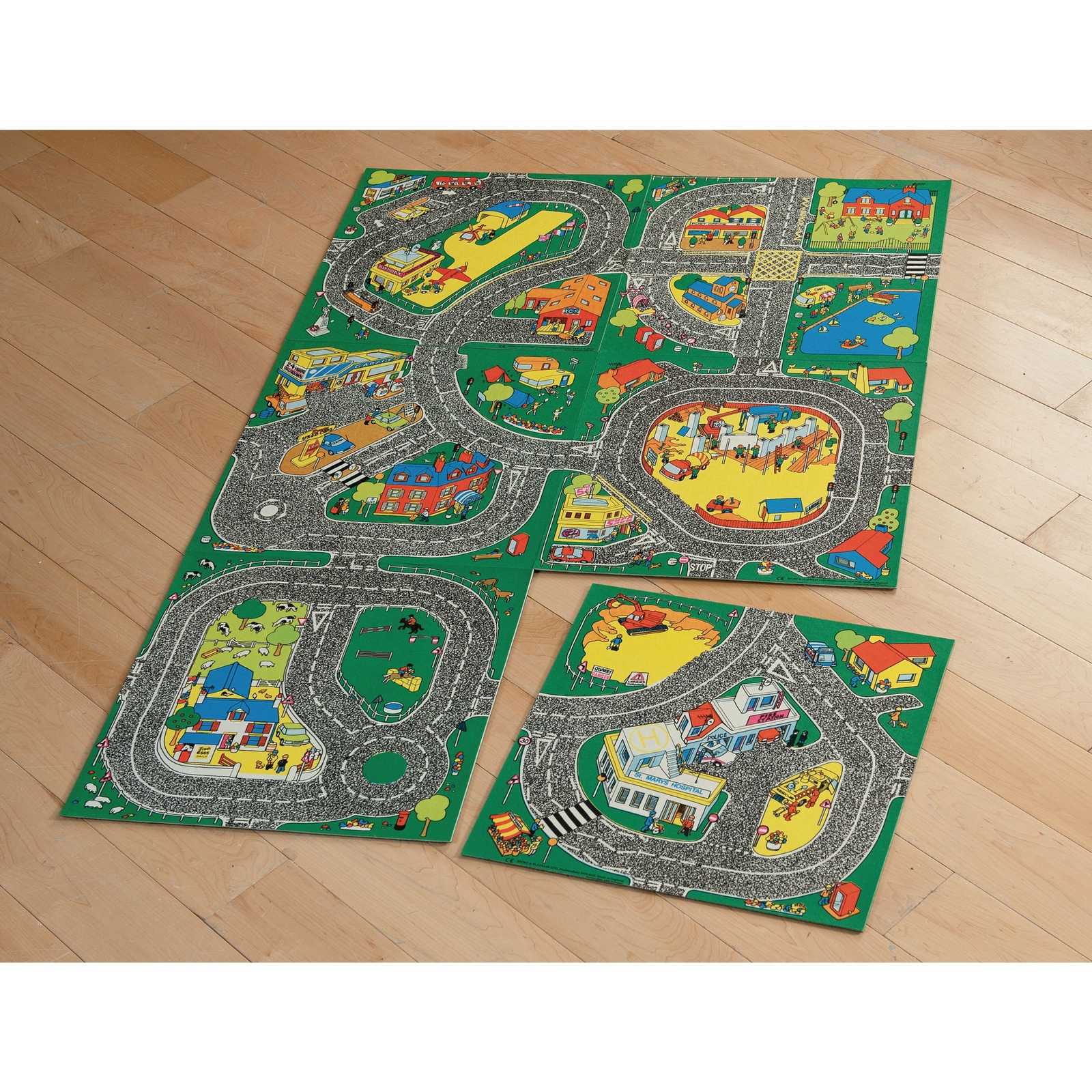 Roadway Set of Play Mat Squares