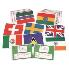 Flags and Facts Cards
