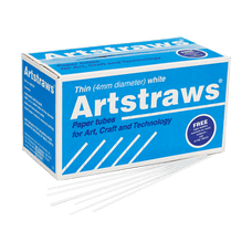 Artstraws - White - Box of 1800