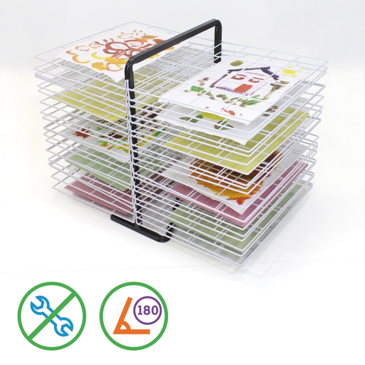 Tip Up Drying Racks 40 Shelf Table Top Drying Rack | HE134036 | Hope