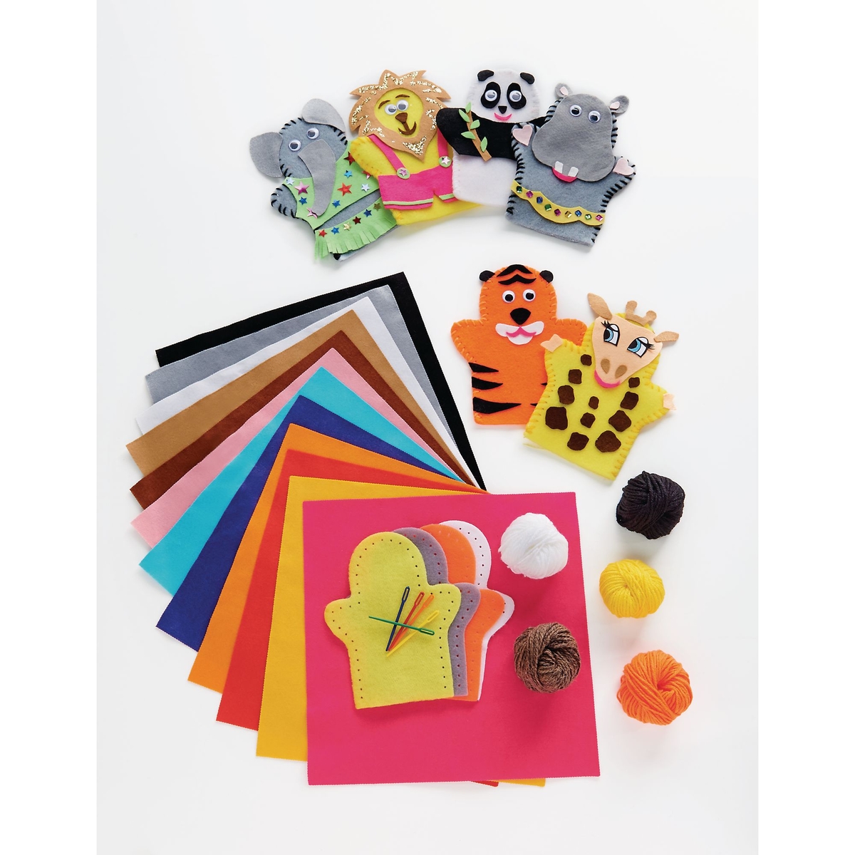 Animal Puppets - Pack of 30 | HC152366 | Findel International