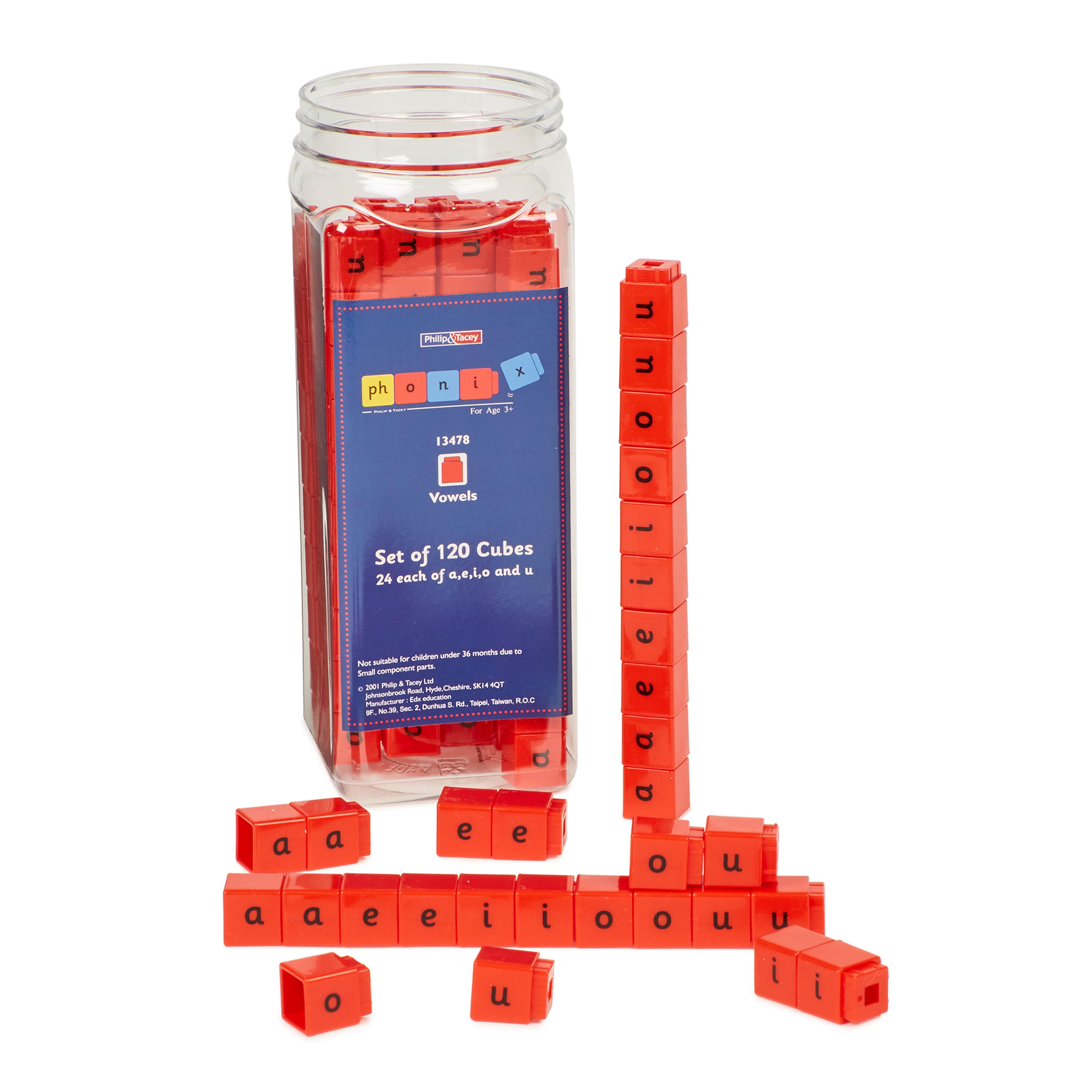 Phonix Vowels (120 cubes)