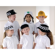 People Who Help Us Dressing Up Hats - Pack of 6