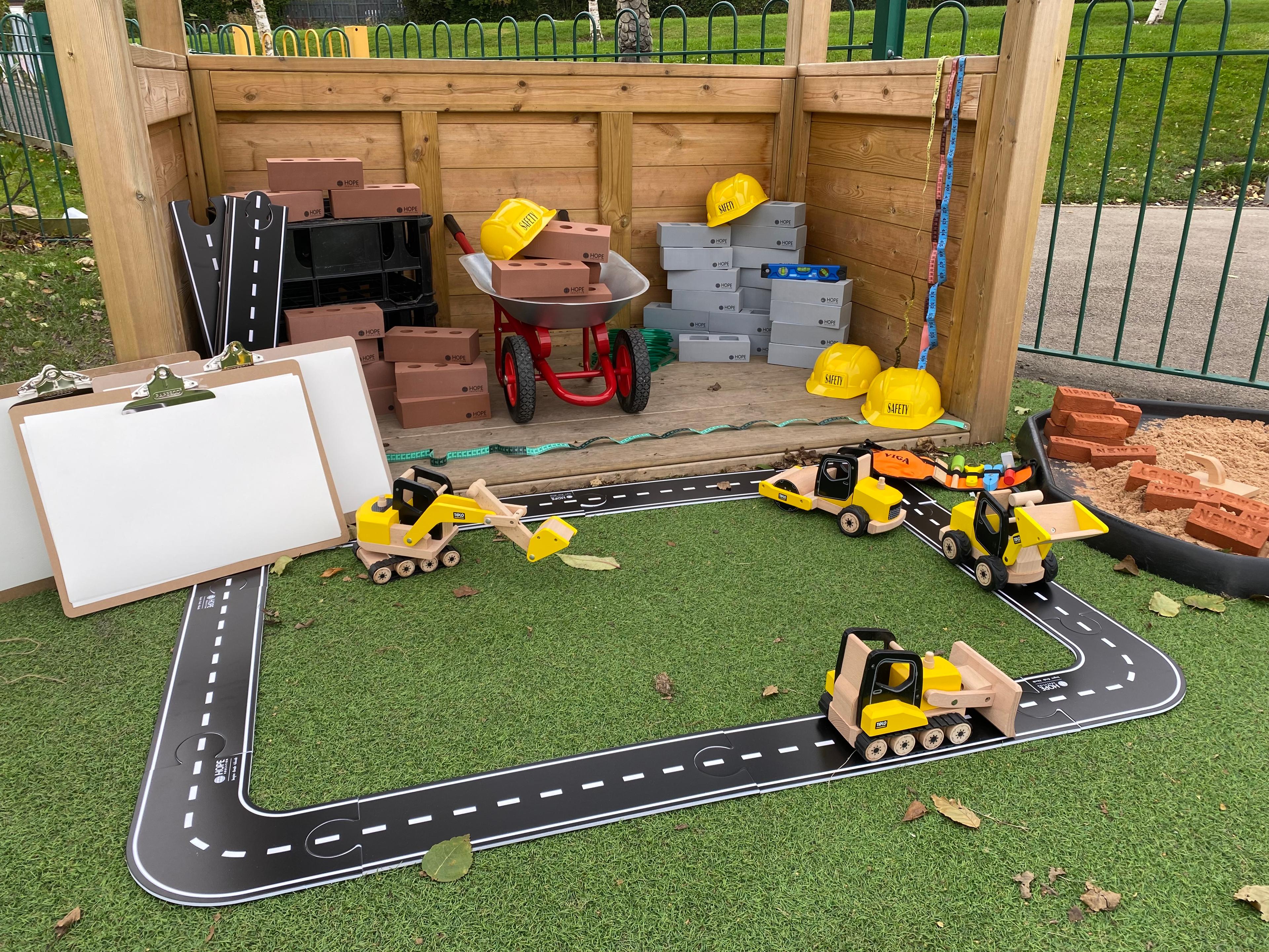 TIDLO Construction Vehicles Pack of HC198828 Findel