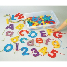 Alphabet and Number Threading and Lacing Kit