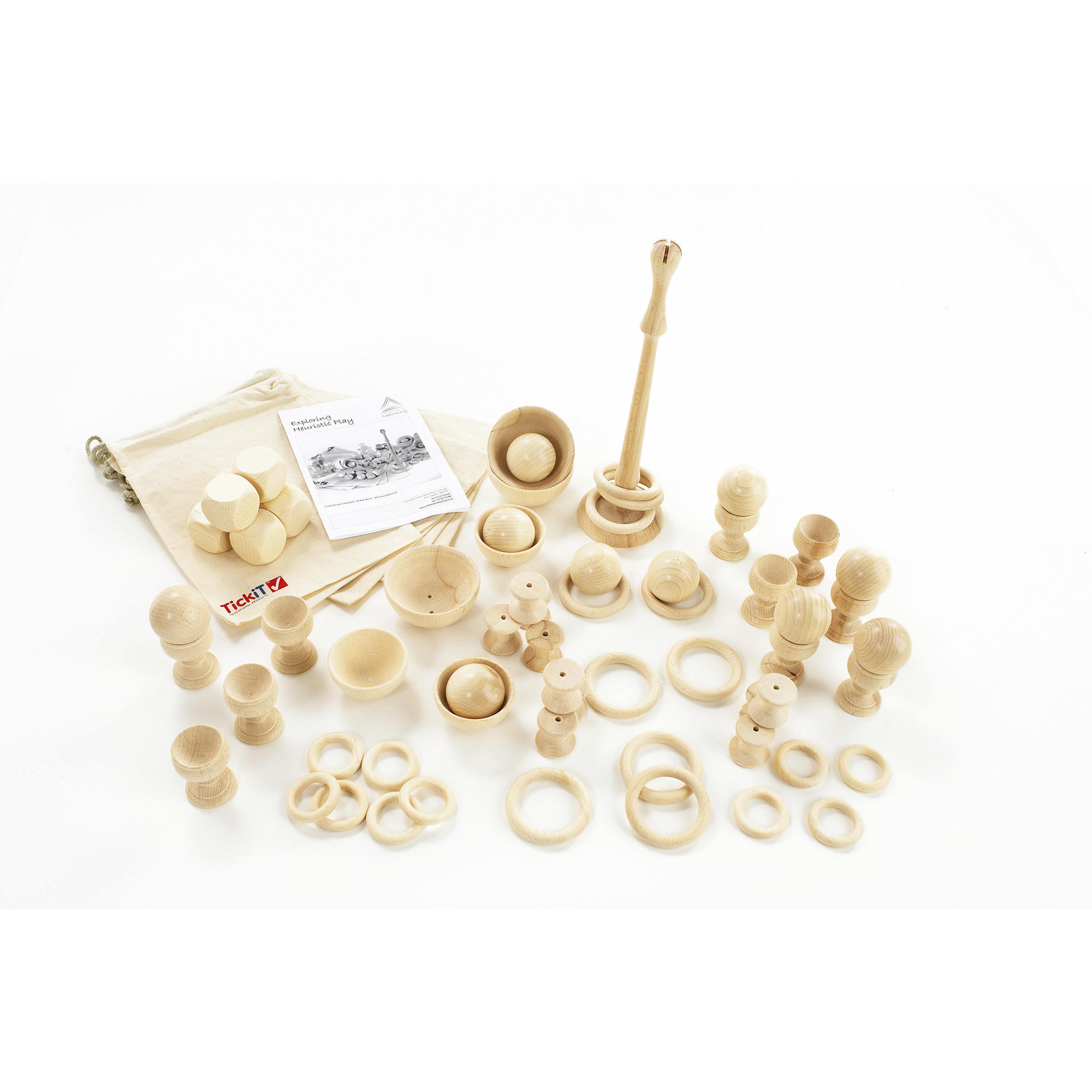 tickit Heuristic Play Starter Set - 63 Piece 