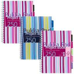 Pukka Pad Project Books - A4 - Pack of 3