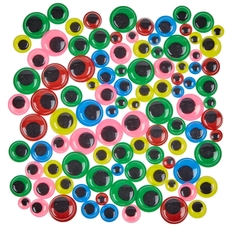 Classmates Wiggly Eyes - Coloured - Pack of 100