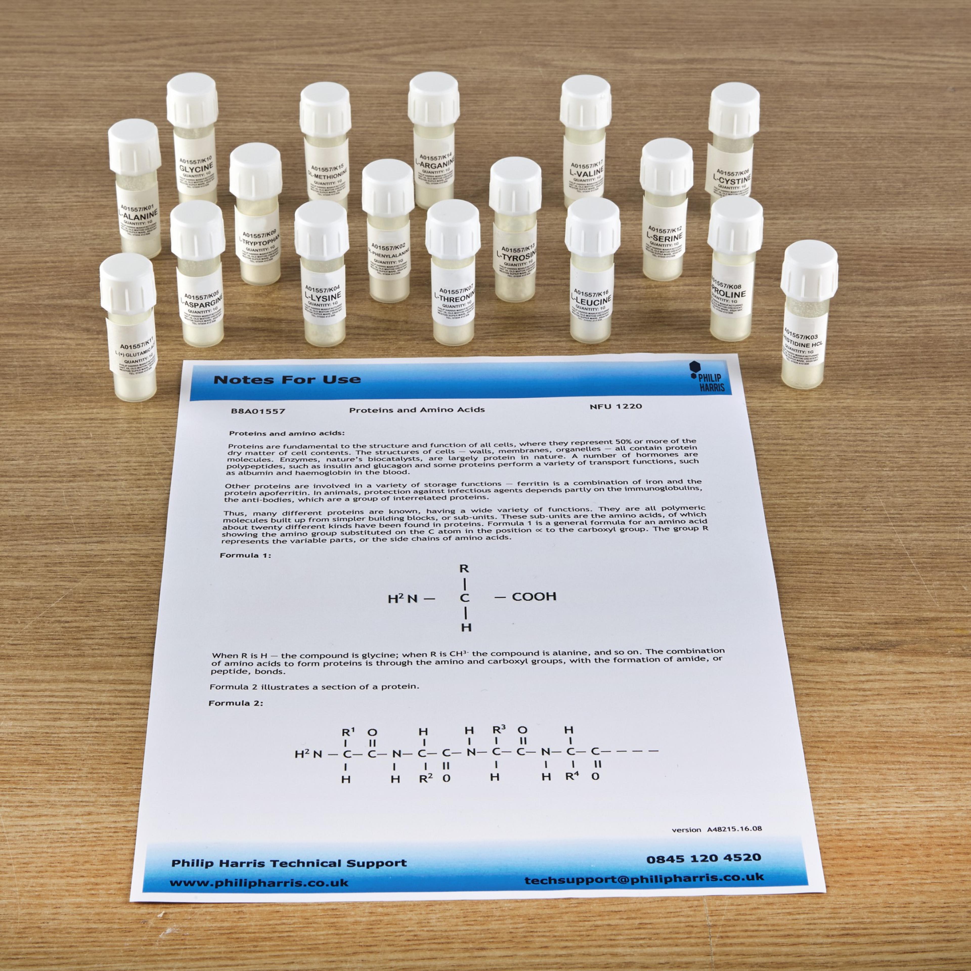 Philip Harris Amino Acid Set