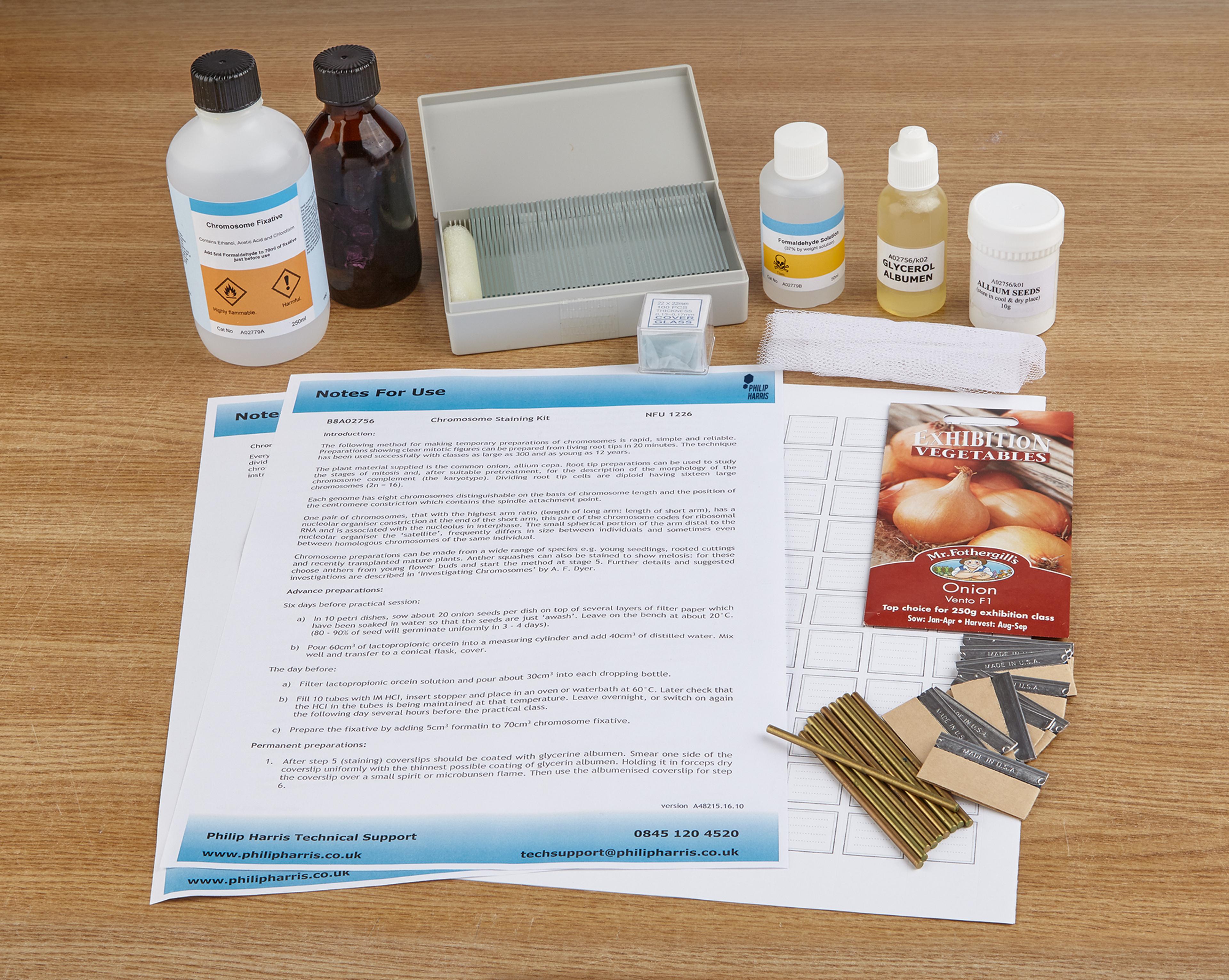 Philip Harris Chromosome Staining Kit 