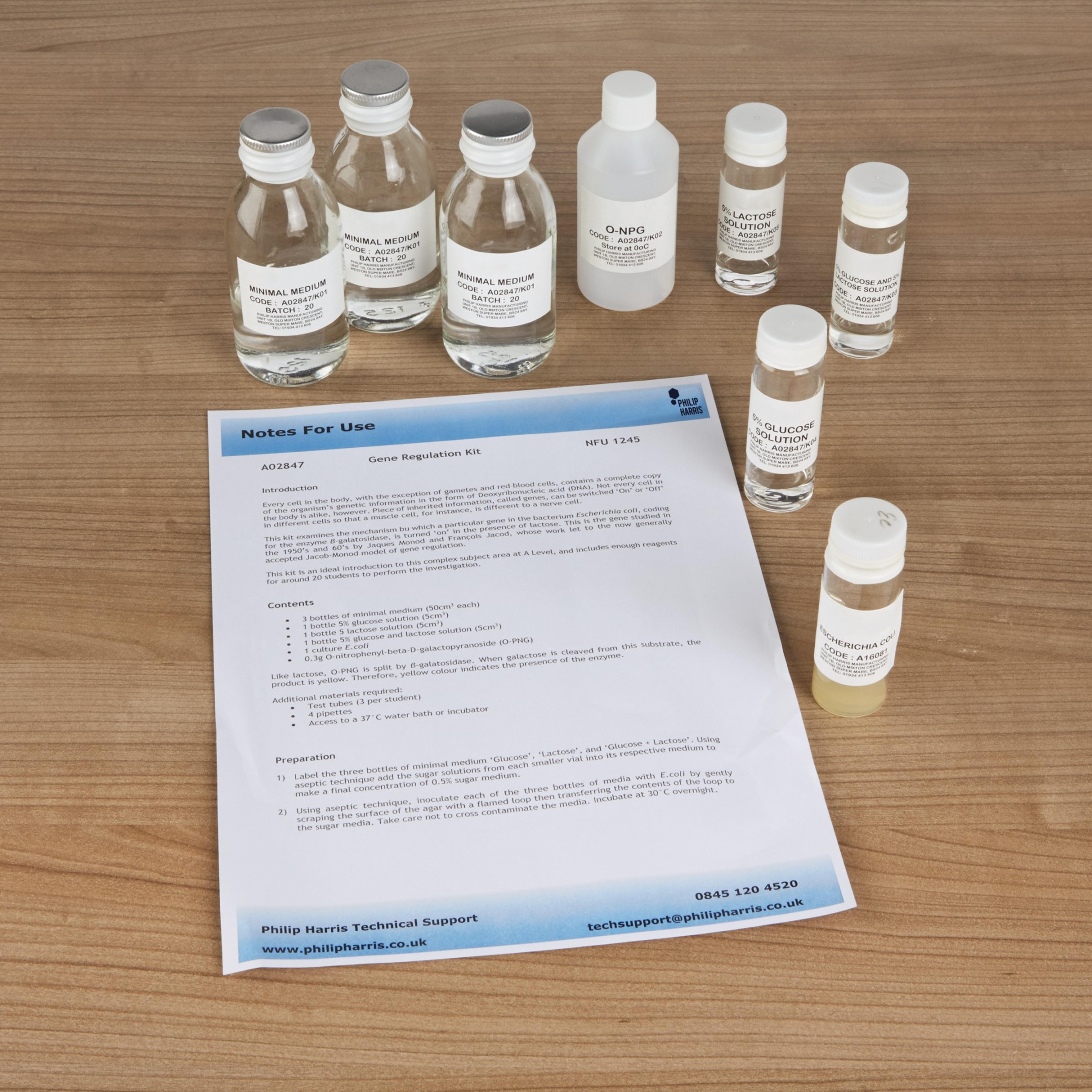 Philip Harris Gene Regulation Kit