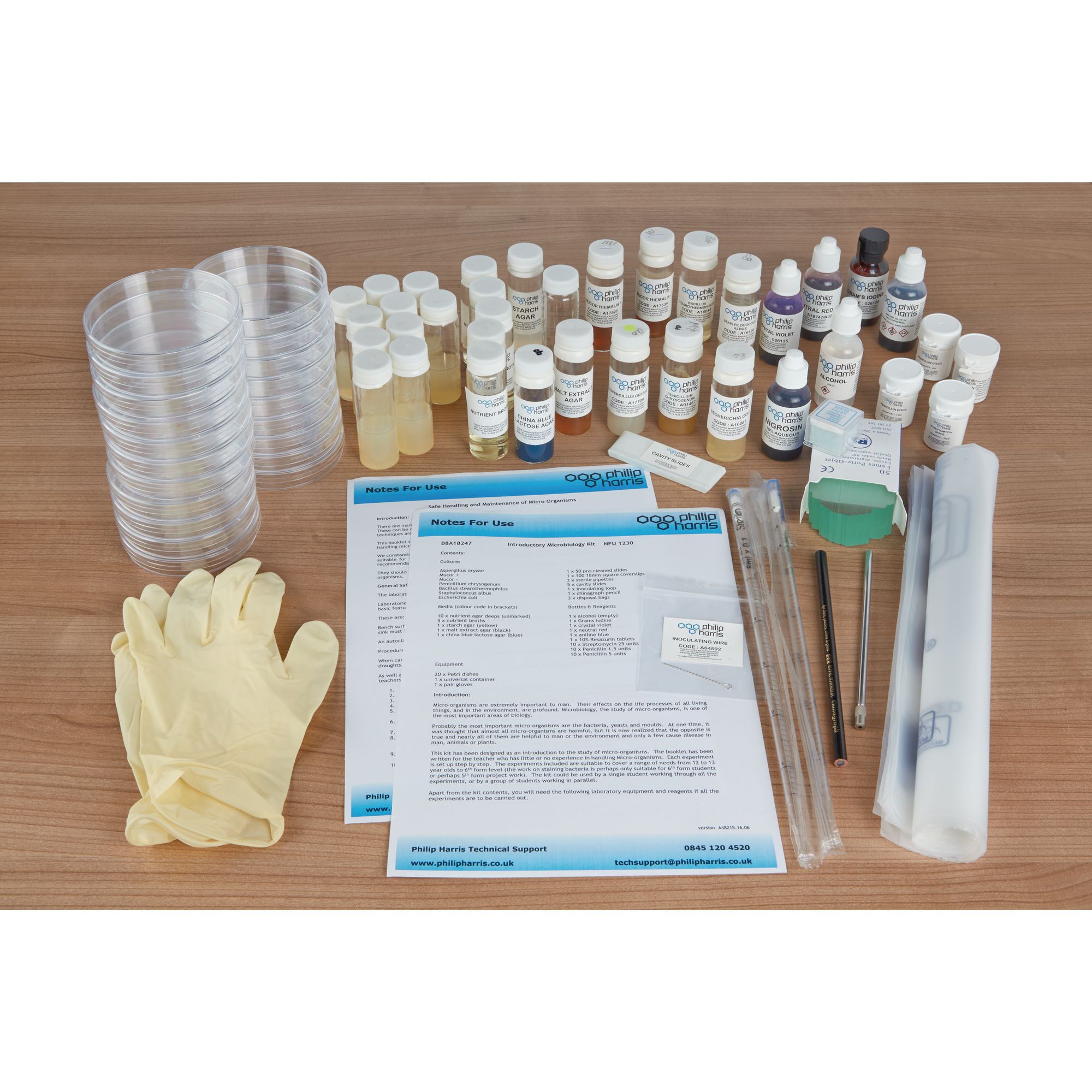 Introductory Microbiology Kit.