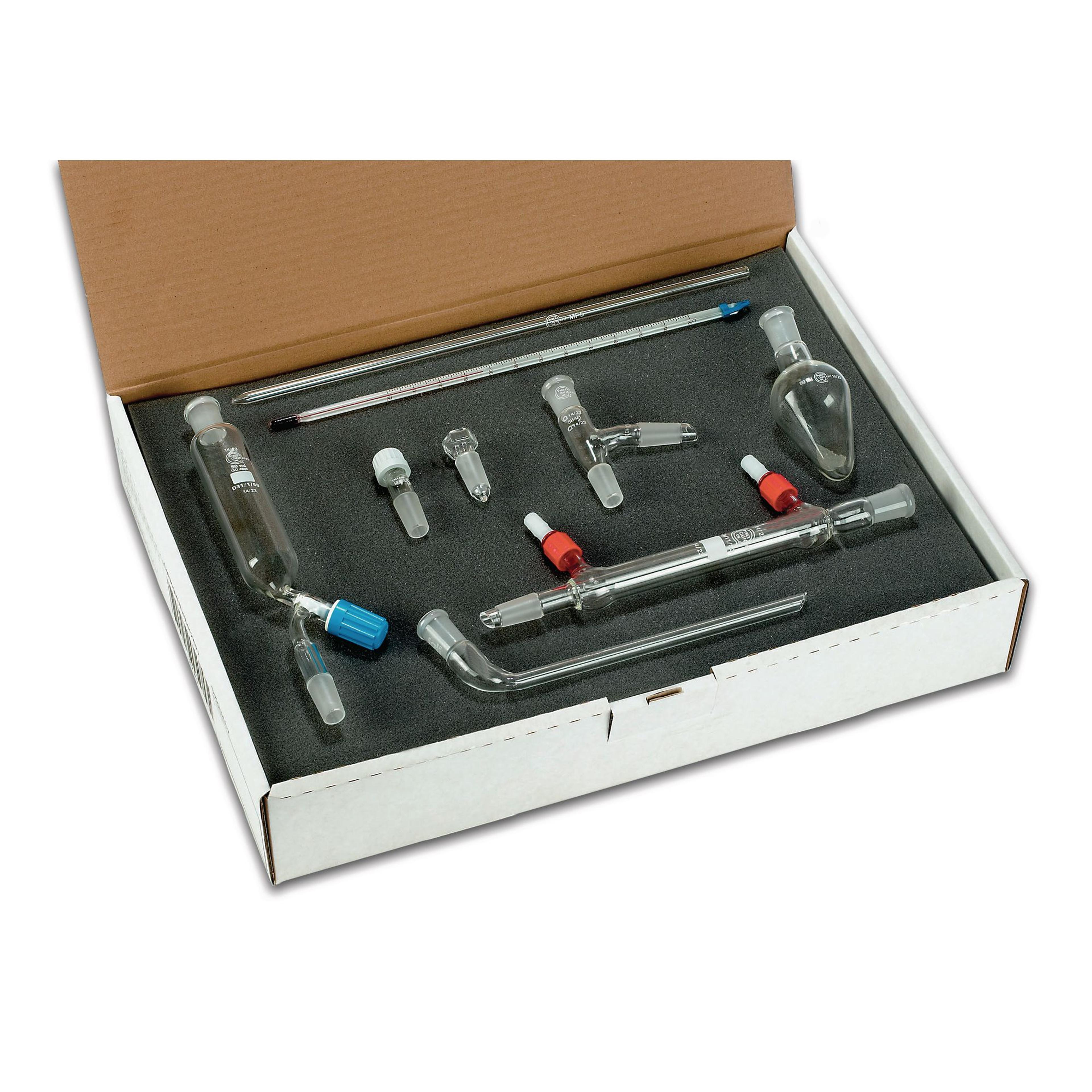 Quickfit Organic Chemistry Set: 27BU/M - 14/23 Joints 