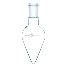 Quickfit Pear Shaped Flask - 50ml