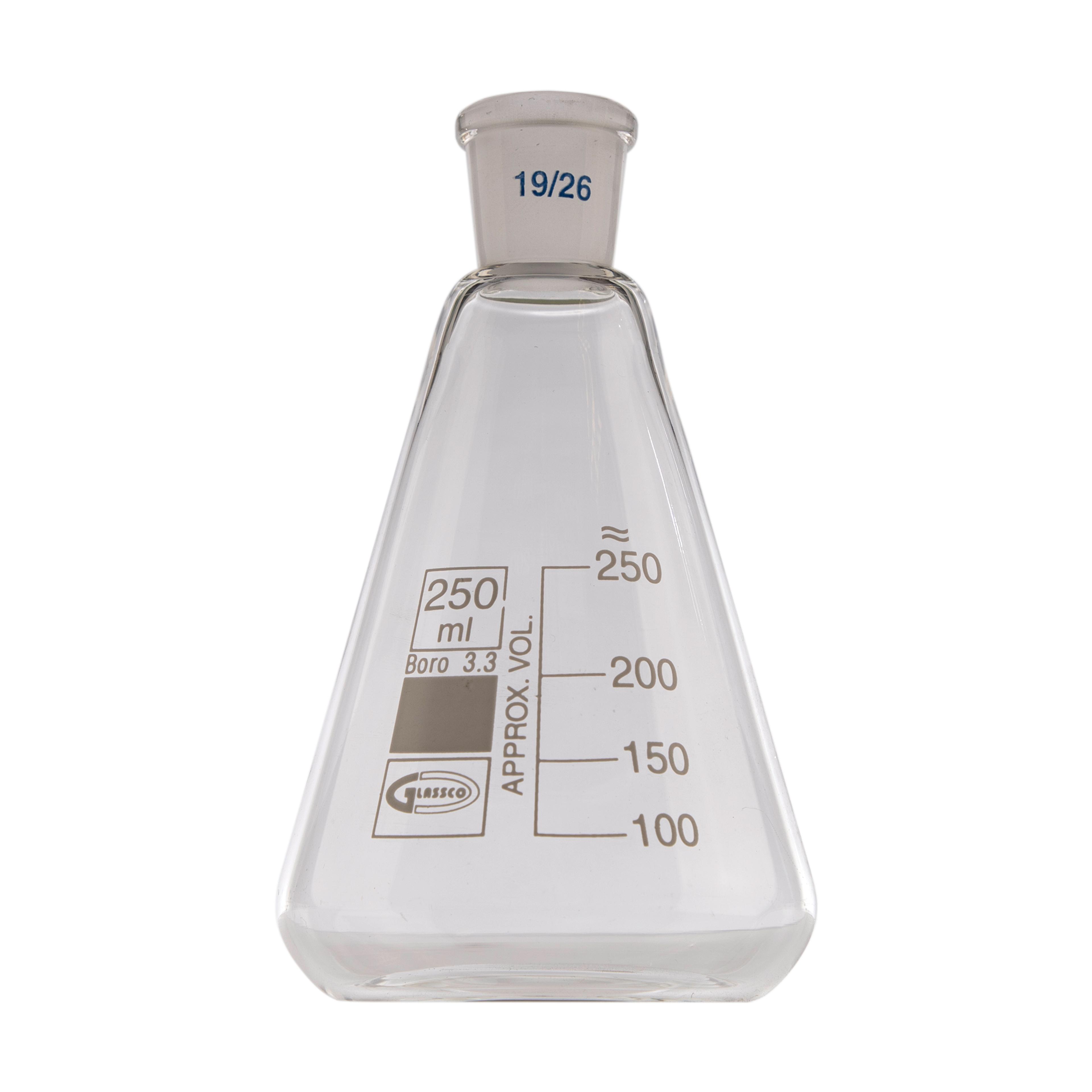 Glassco Jointed Conical Flask - 250ml - 19/26