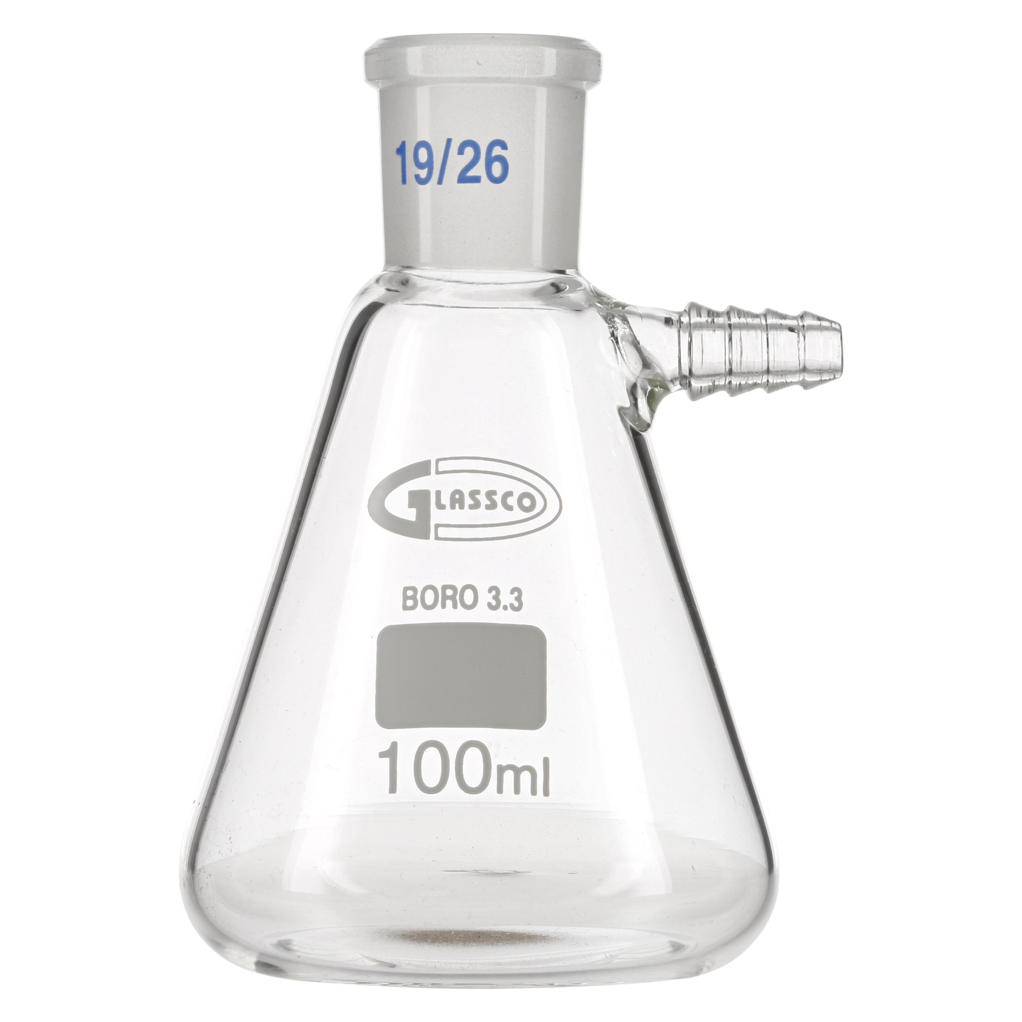 E8A36789 Glassco Buchner Filter Flask 100ml Findel International