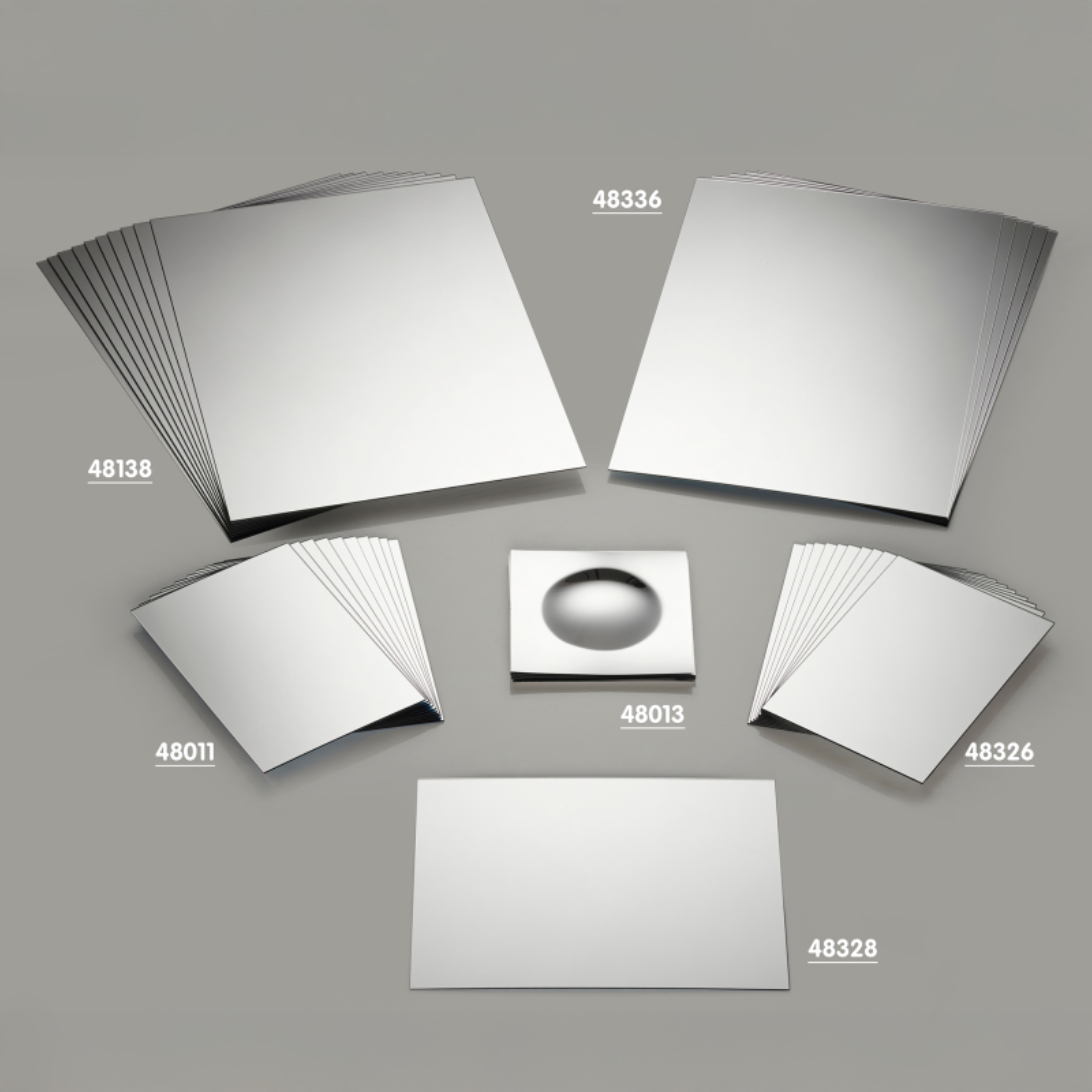 Unbreakable Mirror DblSided 150x100mmP10