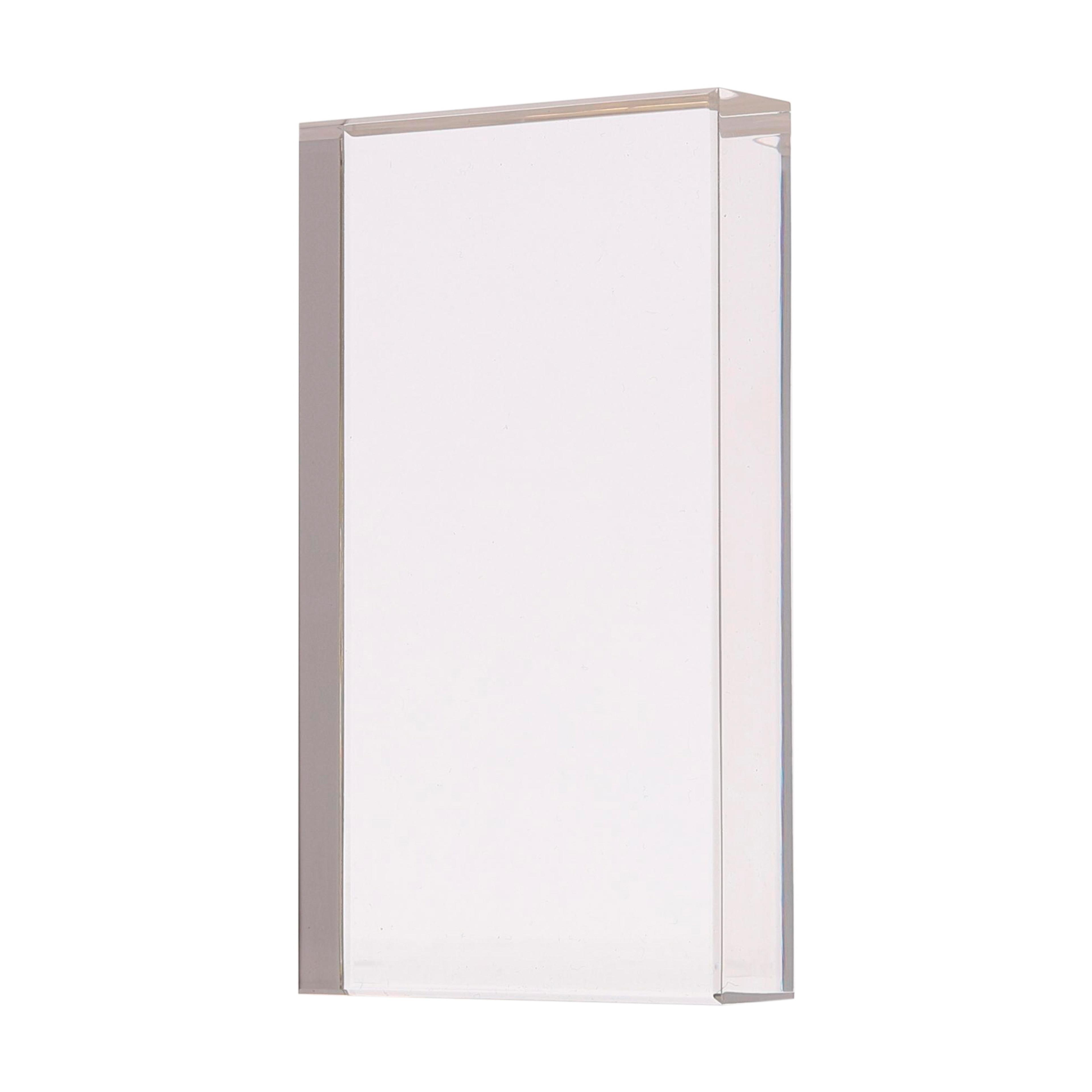 Rectangular Perspex Block