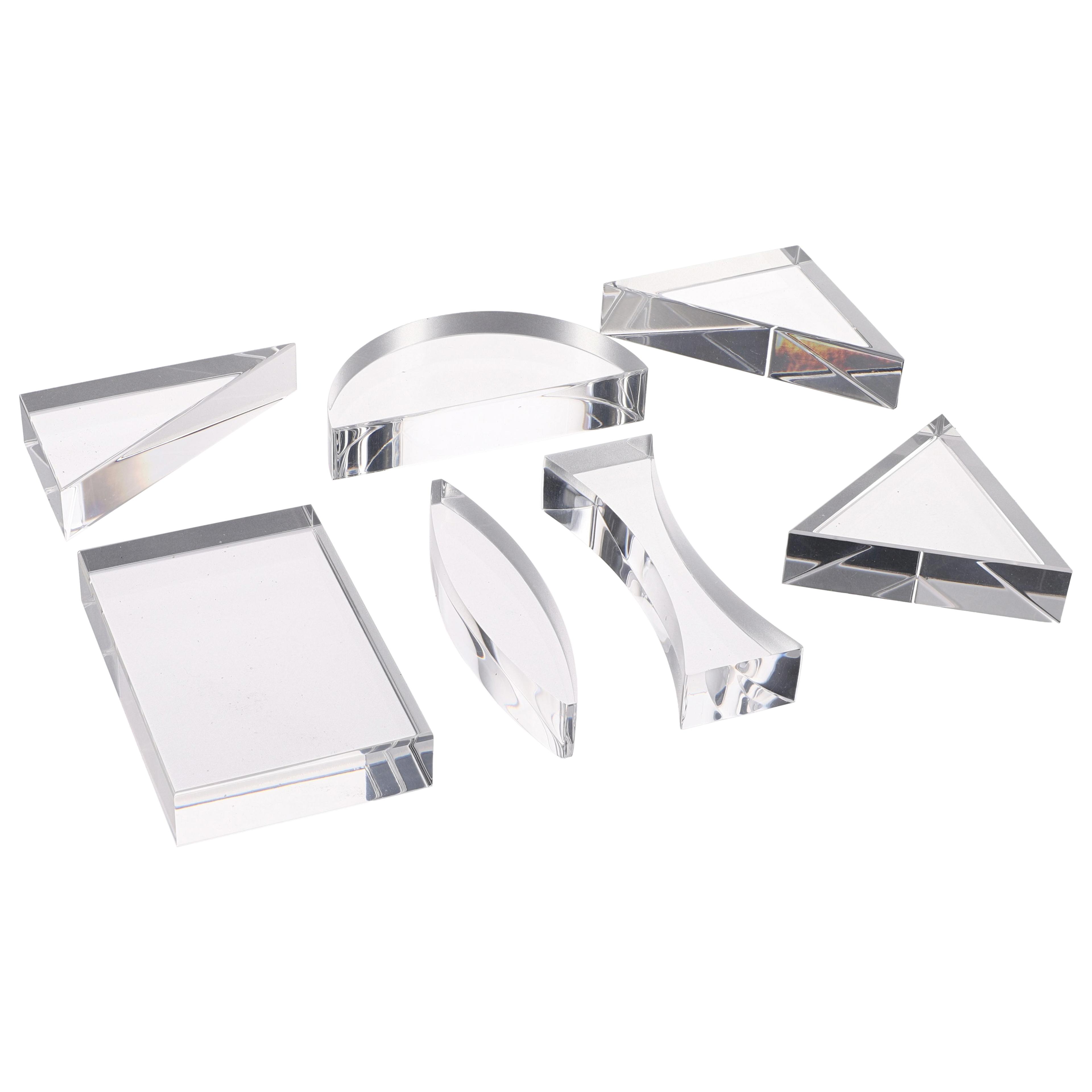 Acrylic Blocks - Set of 7