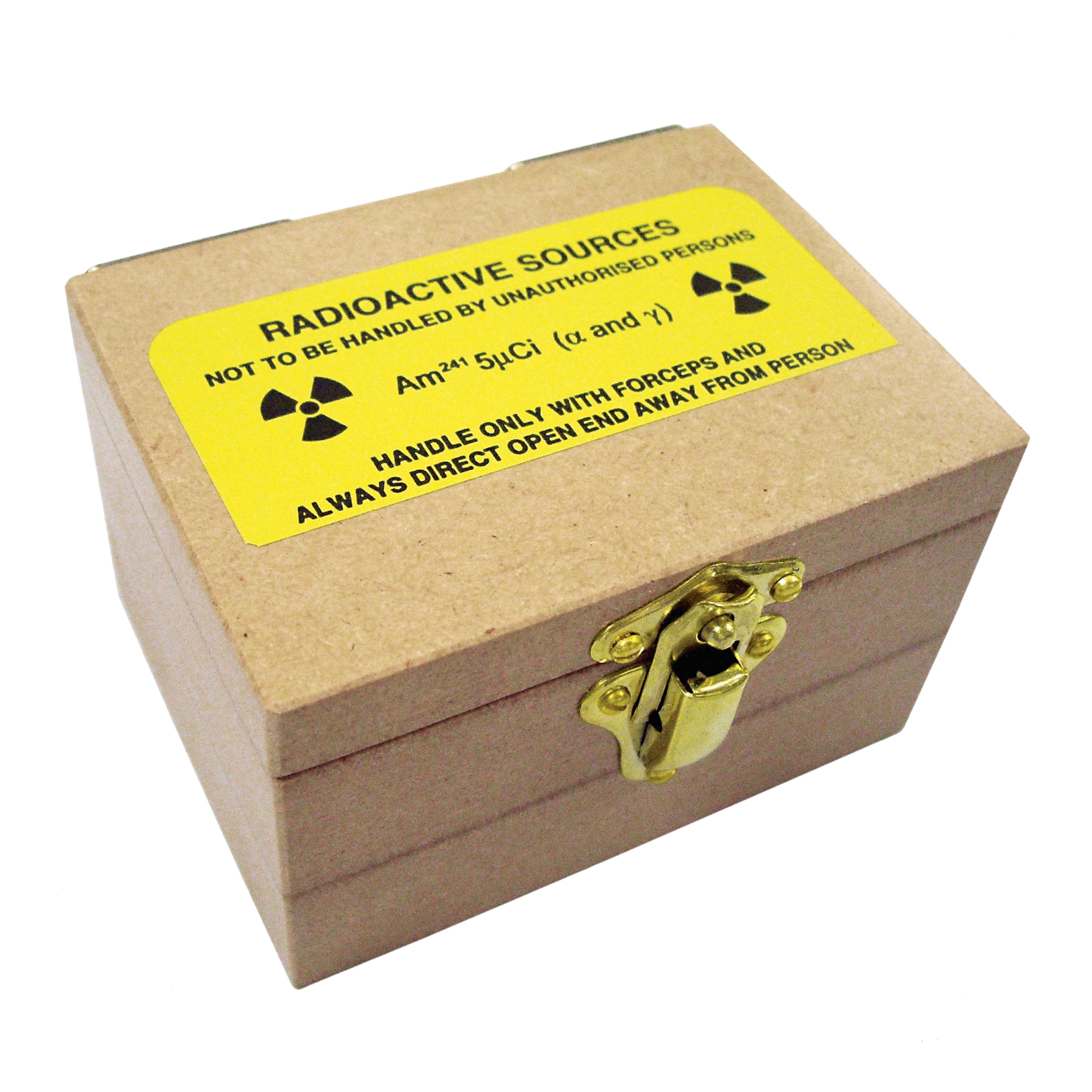 Philip Harris Radioactive Source - Americium-241 - 5µCi (185 kBq) - Cup Type