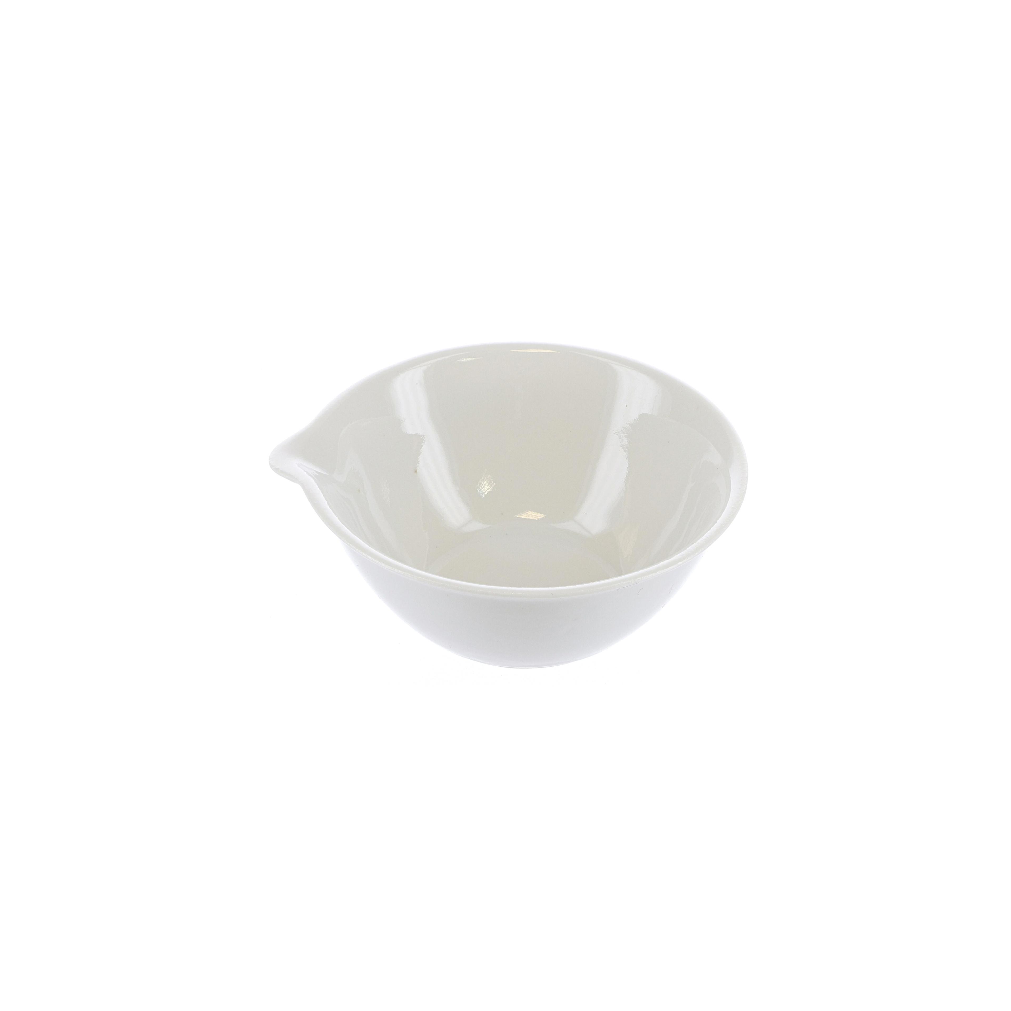 Deep Flat Bottom Porcelain Evaporating Basin - 54mm/22ml
