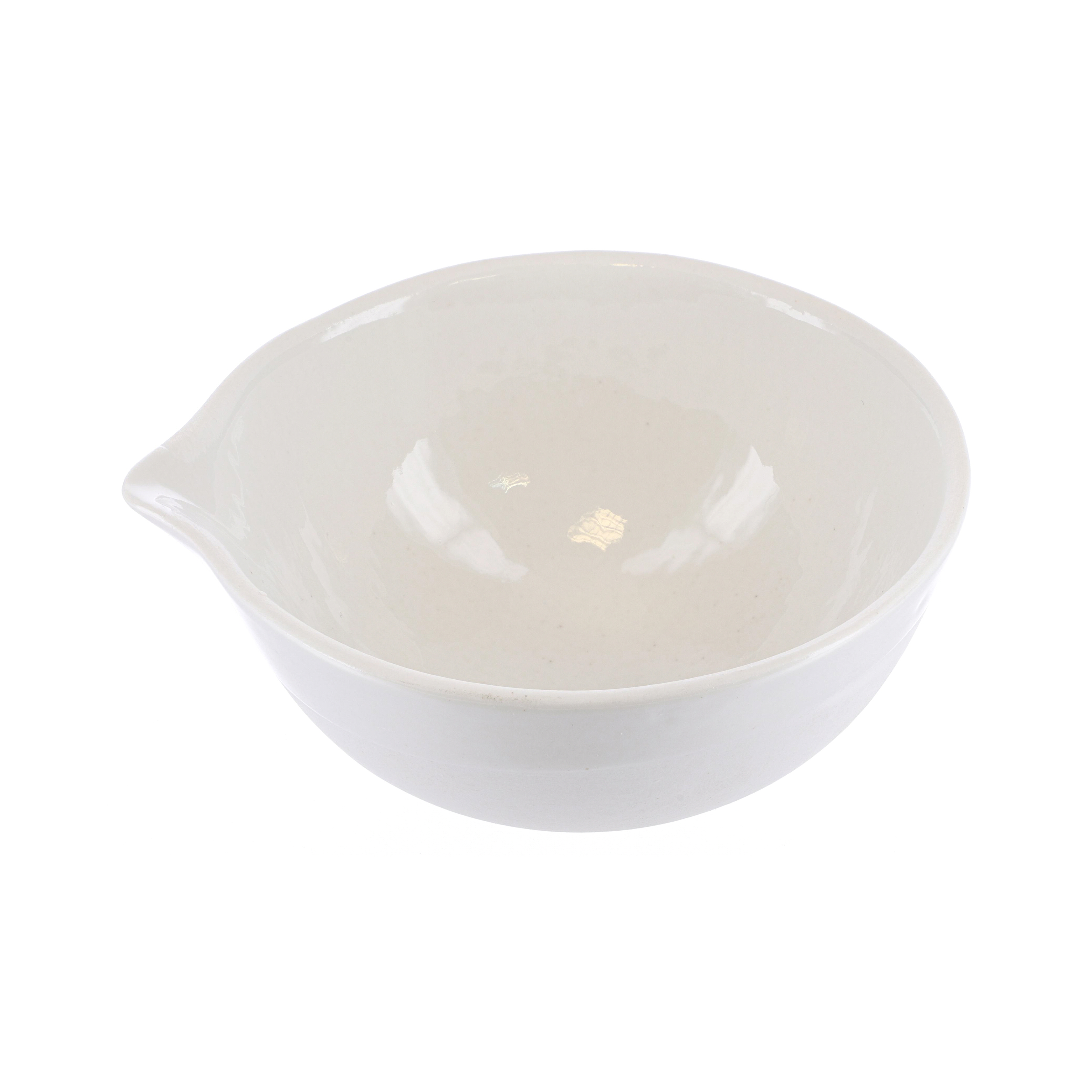 Porcelain Crucible with Lid, 100ml Capacity, Squat - Eisco Labs