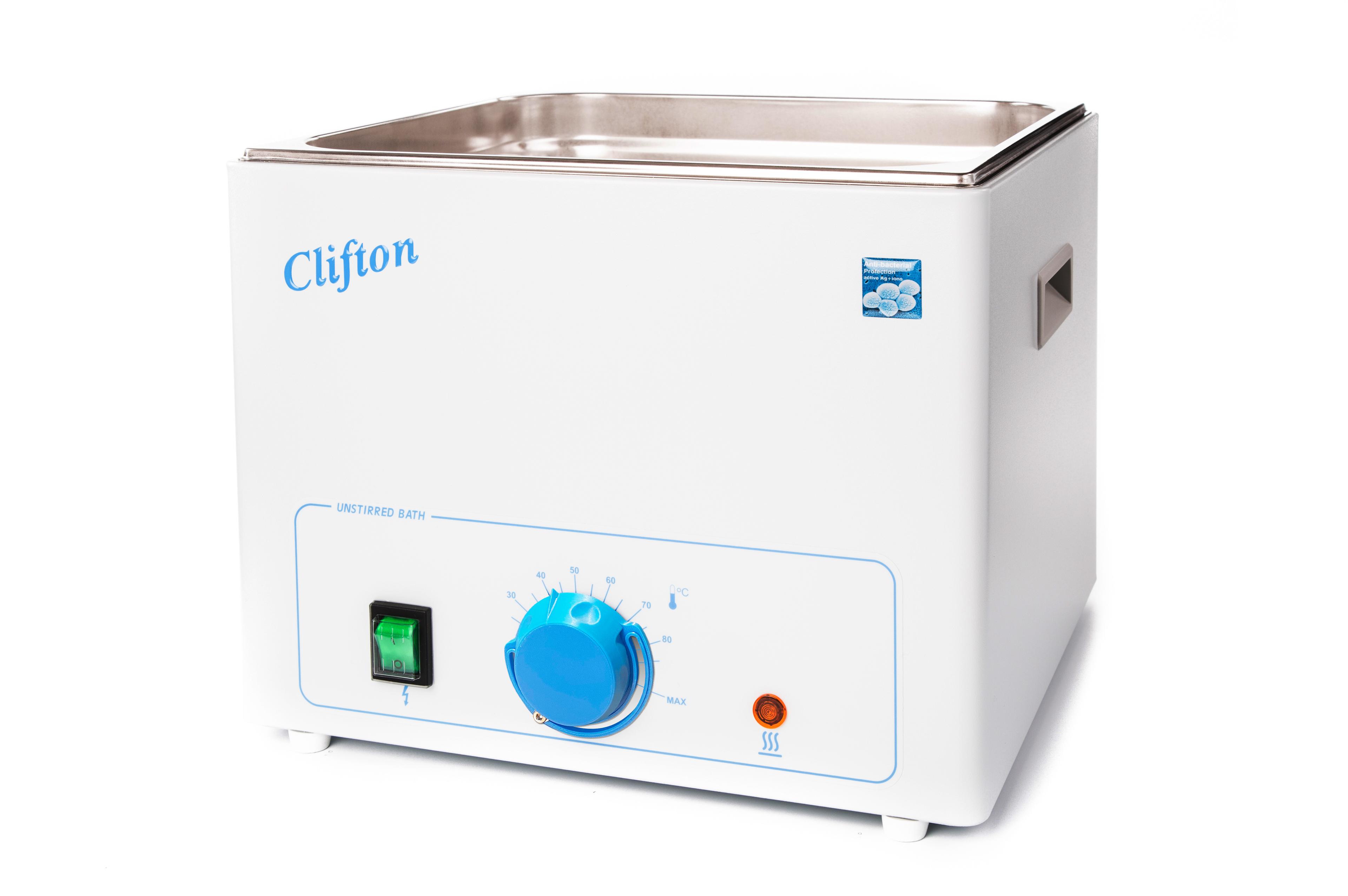 Clifton Unstirred Thermo Water Bath  - 14L