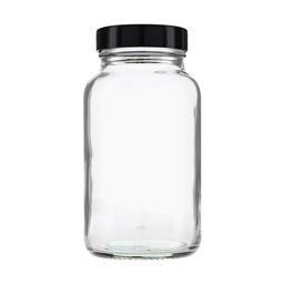 Clear Glass Jar with Screw Cap - 250ml